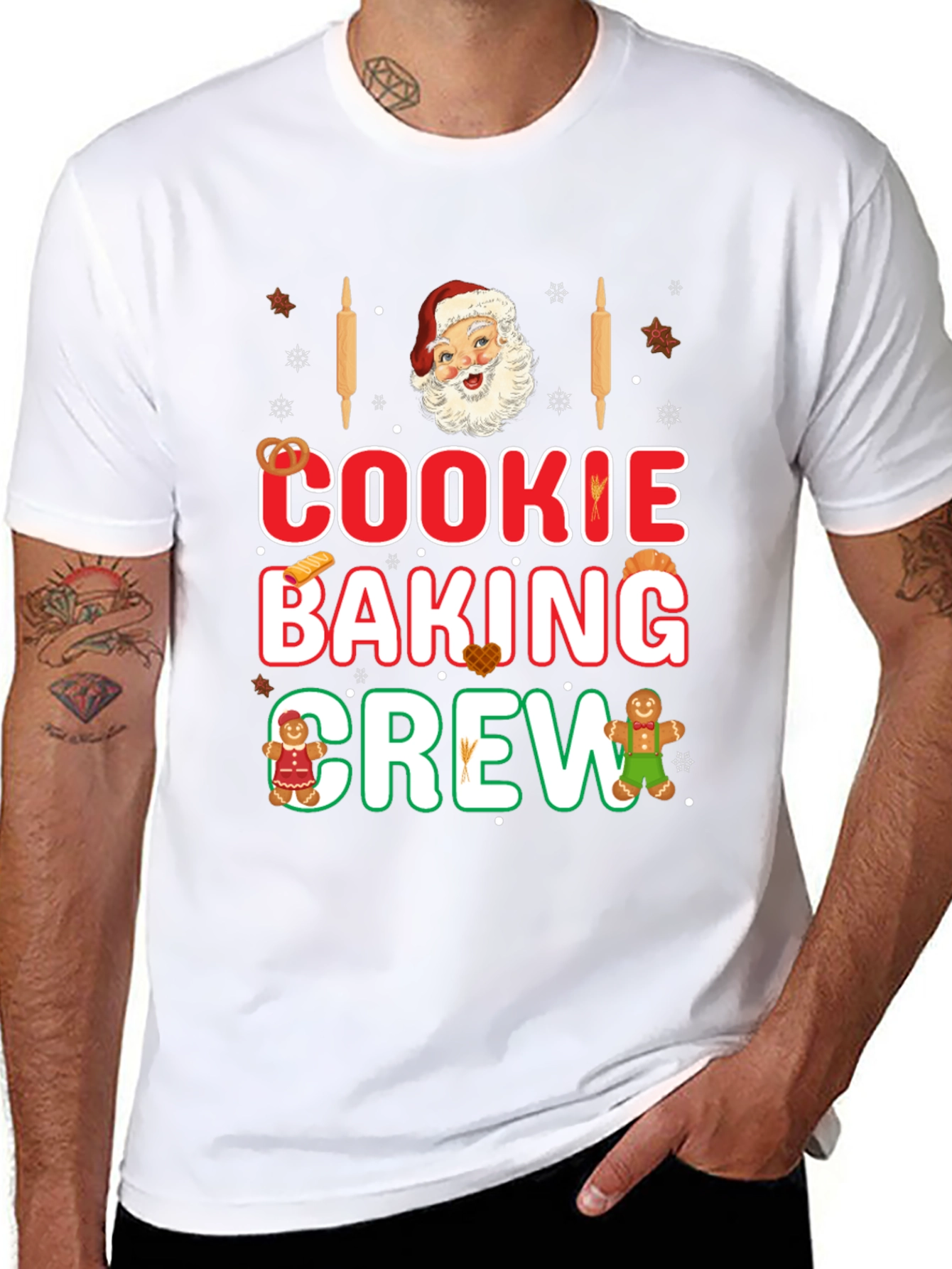 Cookie Baking Crew Holiday Graphic Tee