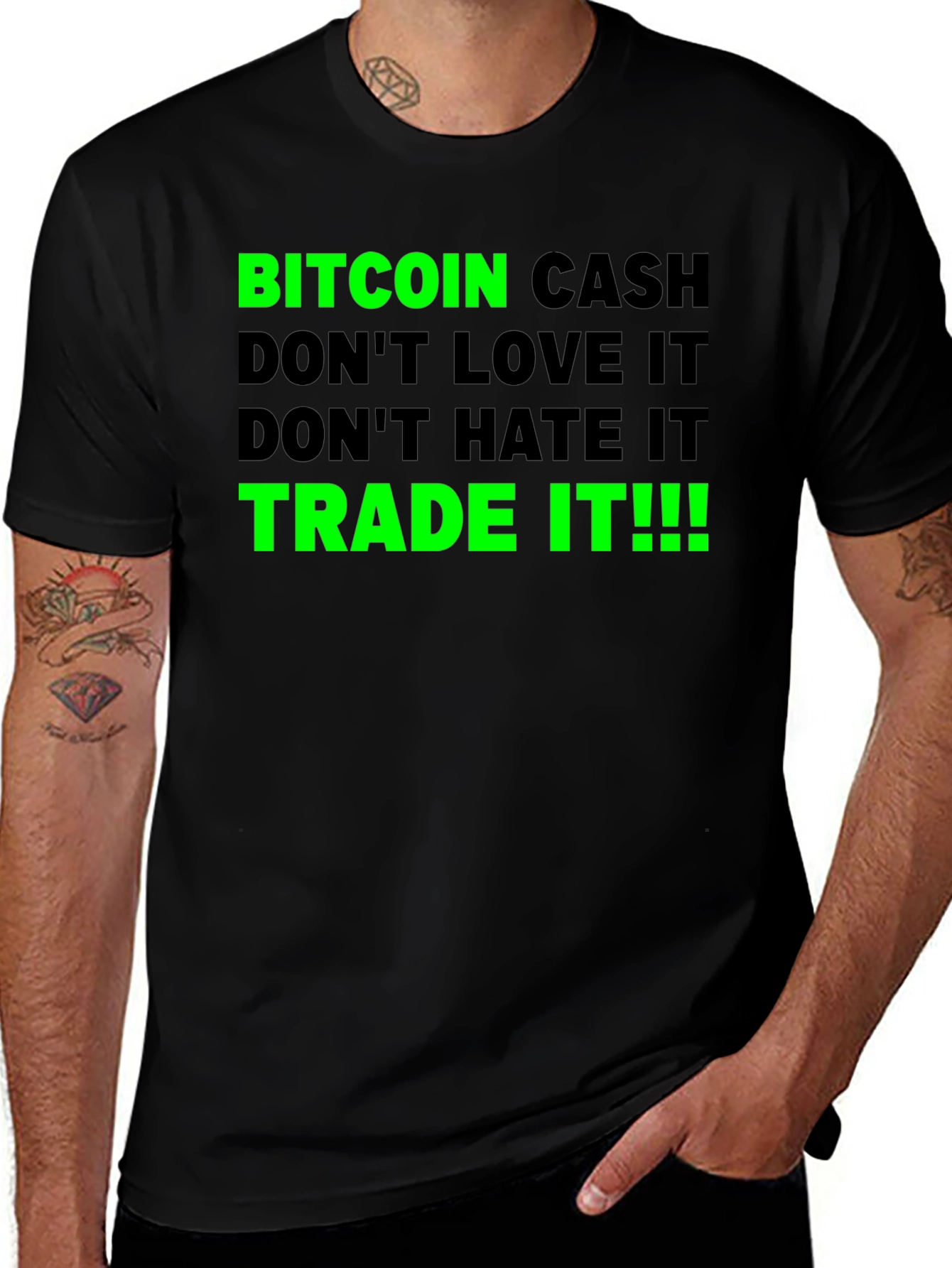 Bitcoin Cash Trade It Graphic Tee