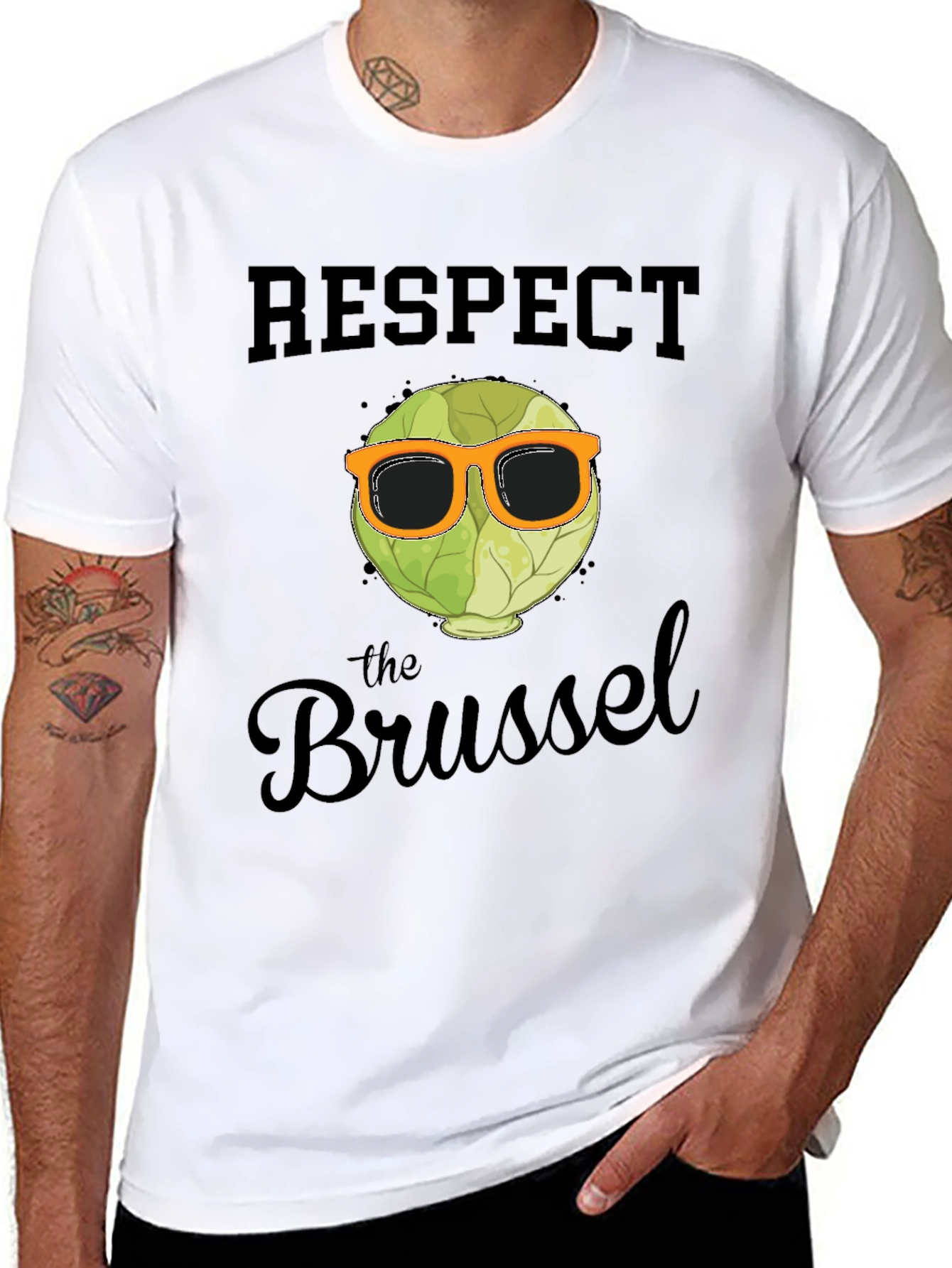 Respect the Brussel Sprout T-Shirt