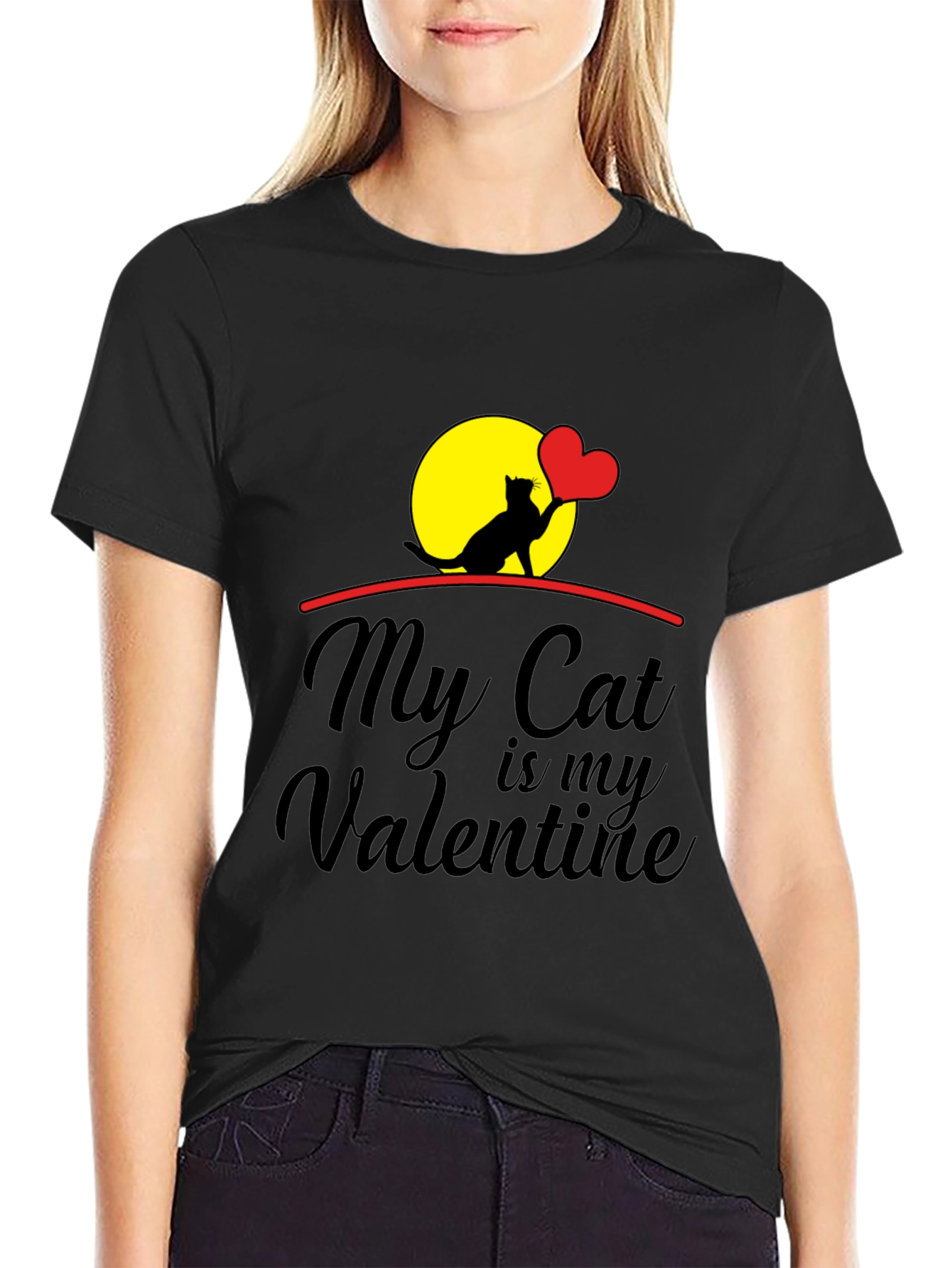 My Cat is My Valentine T-Shirt