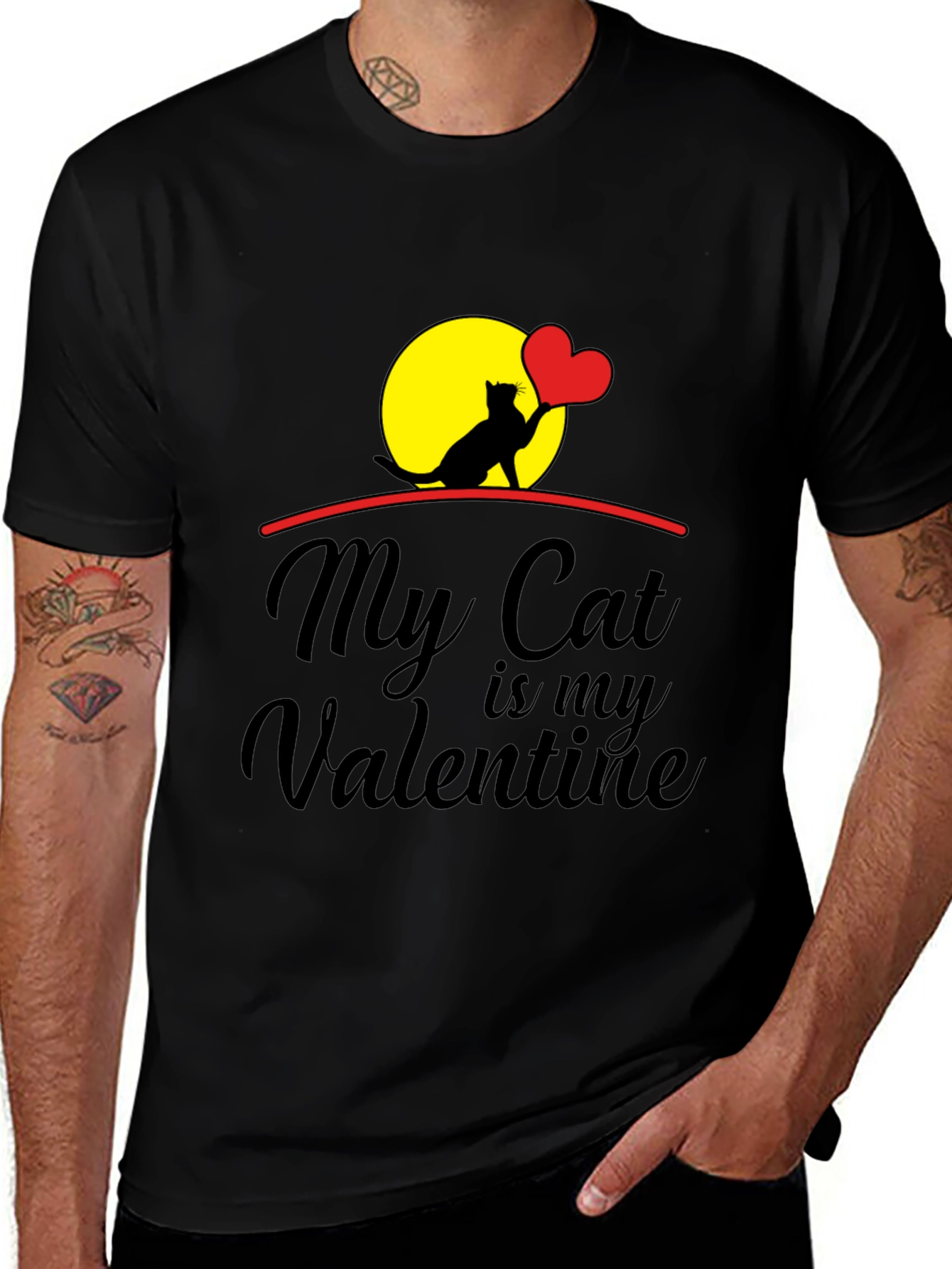 My Cat is My Valentine T-Shirt