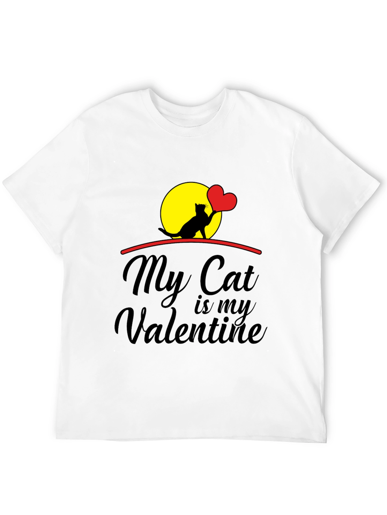 My Cat is My Valentine T-Shirt