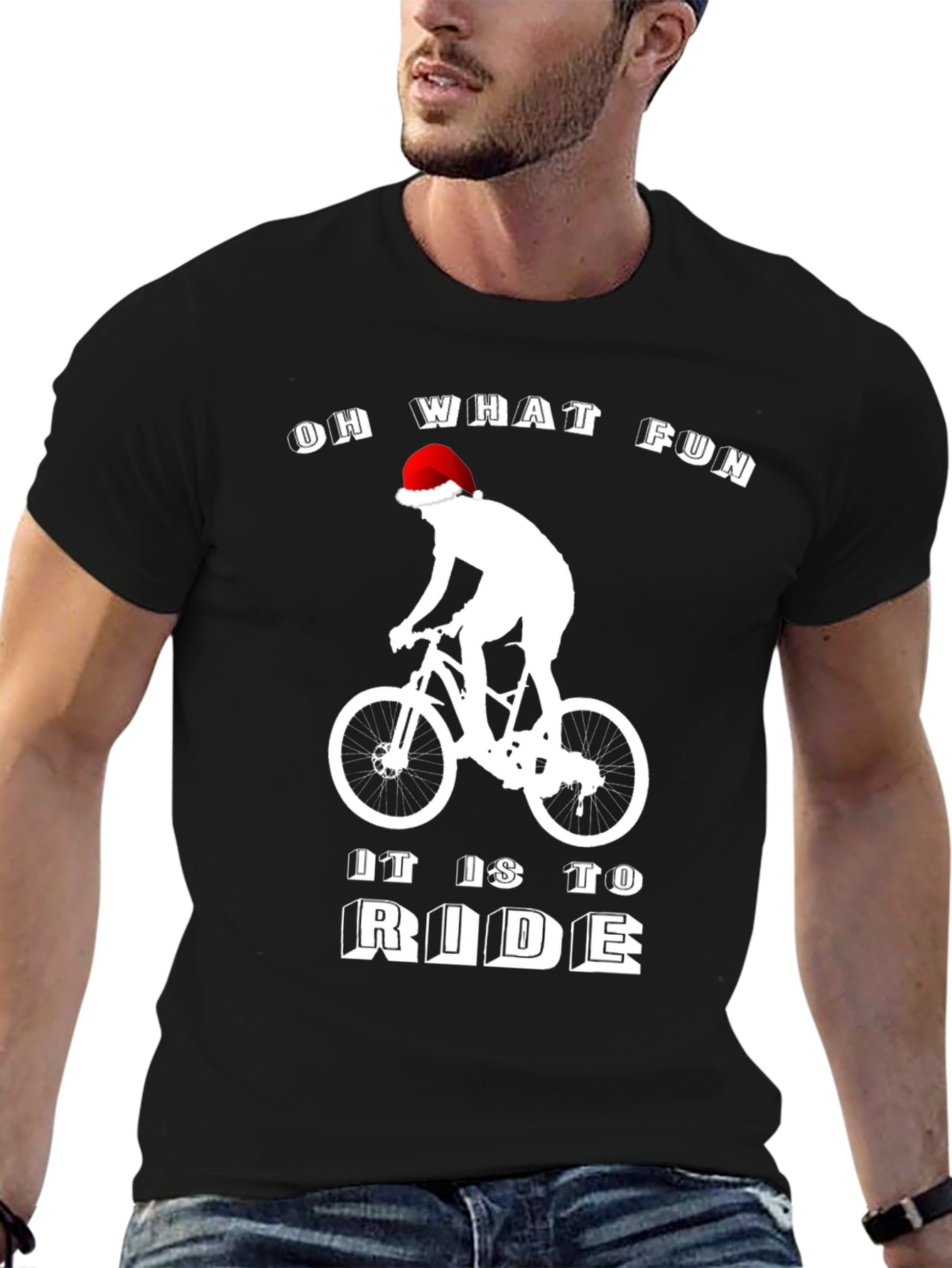 Oh What Fun It Is To Ride Christmas T-Shirt