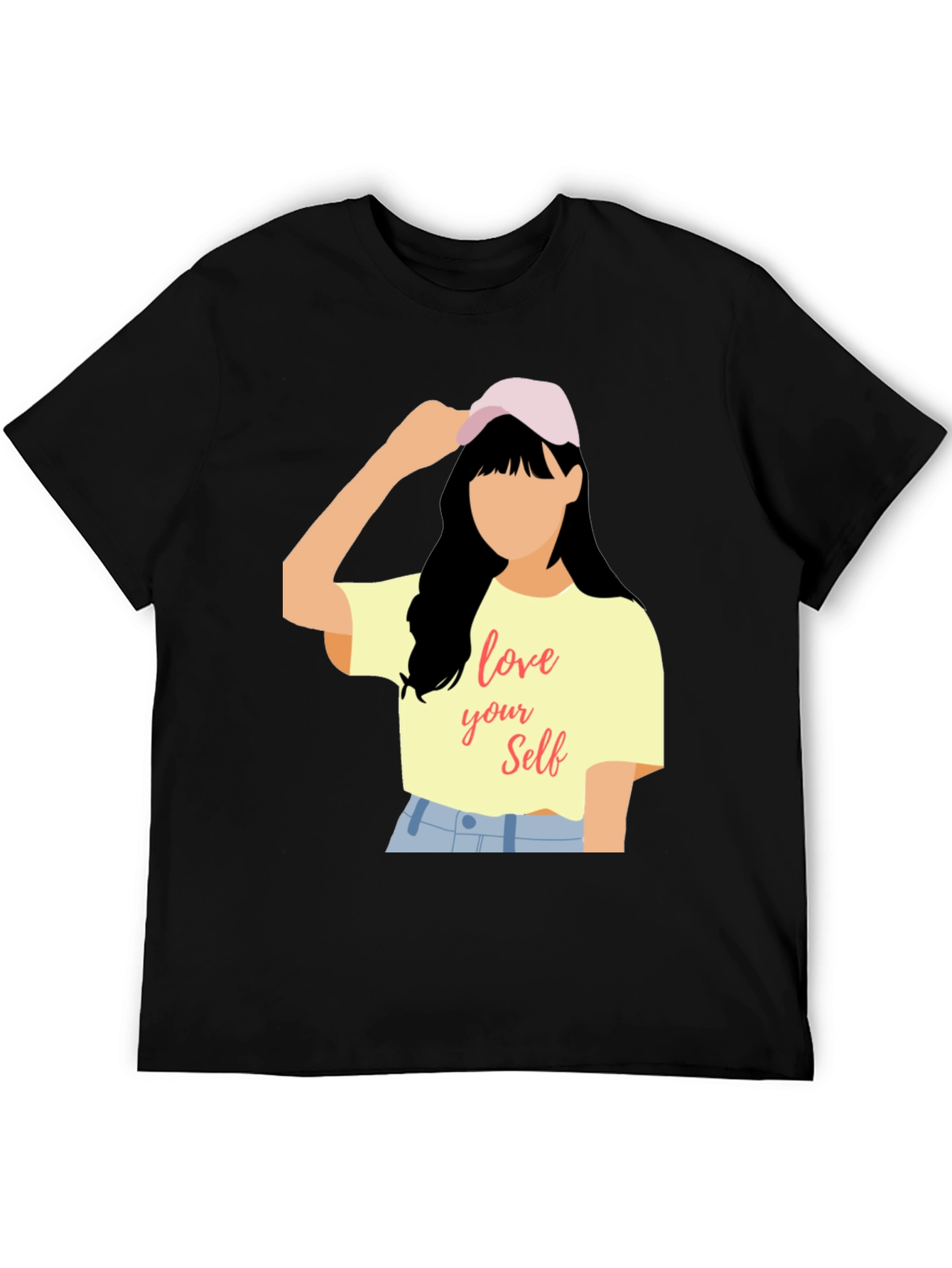 Love Yourself Graphic Tee - Trendy Casual Top