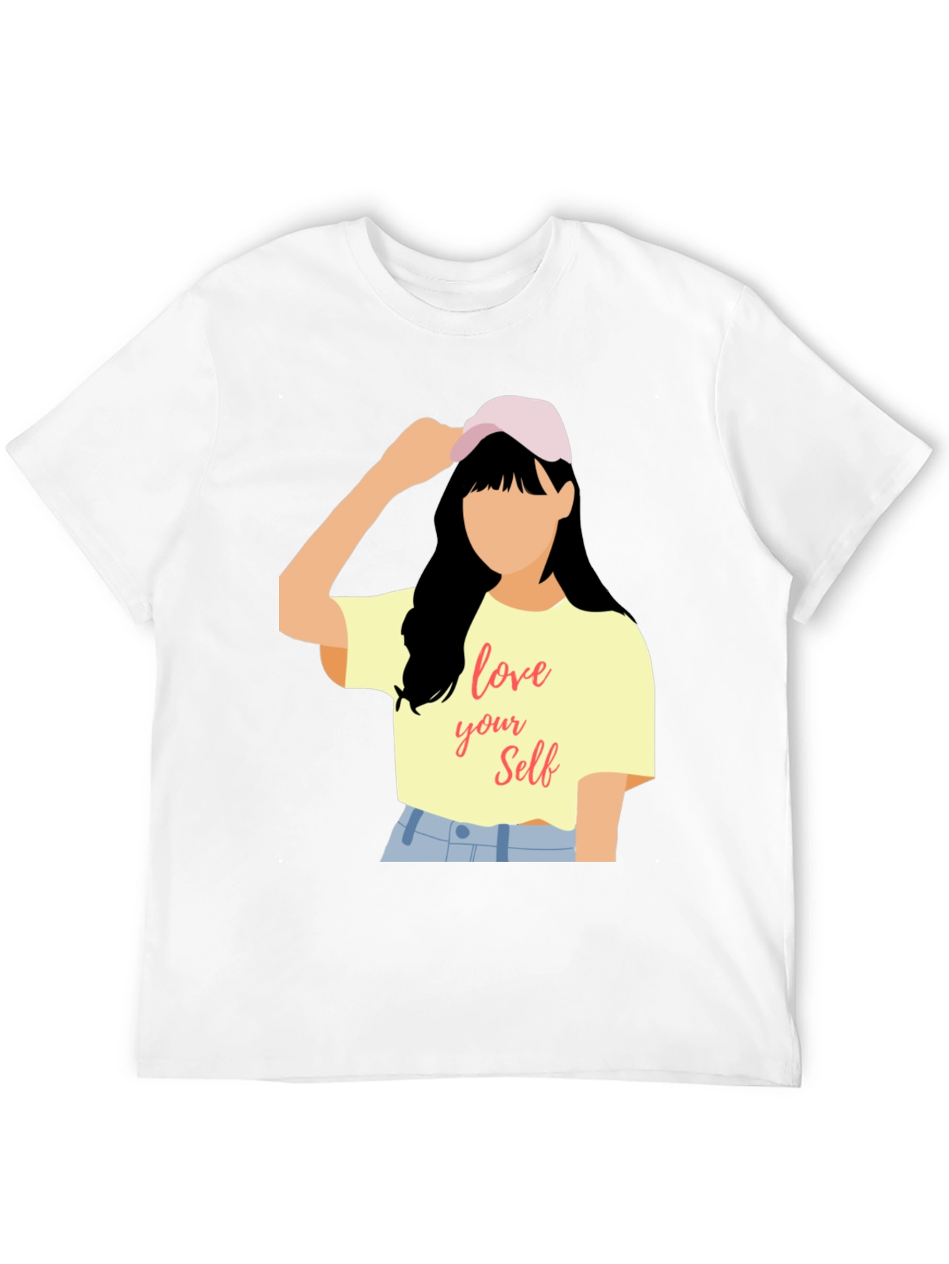 Love Yourself Graphic Tee - Trendy Casual Top