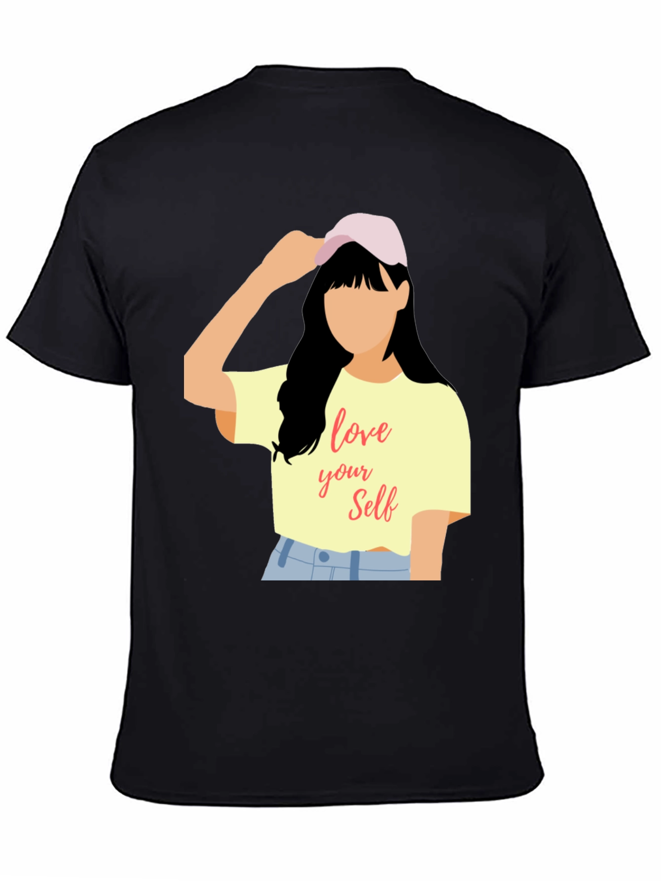 Love Yourself Graphic Tee - Trendy Casual Top
