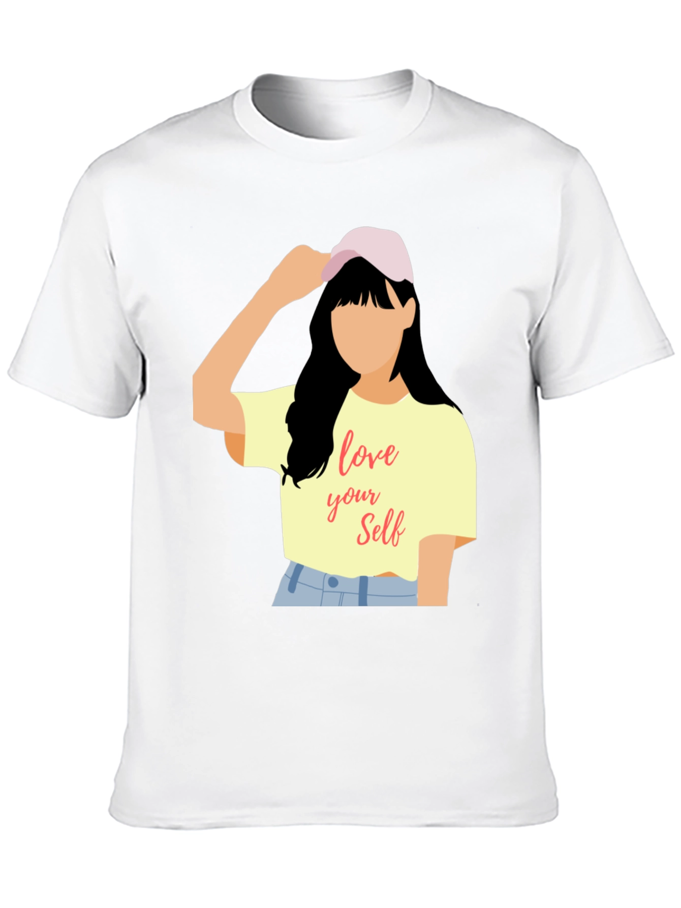 Love Yourself Graphic Tee - Trendy Casual Top