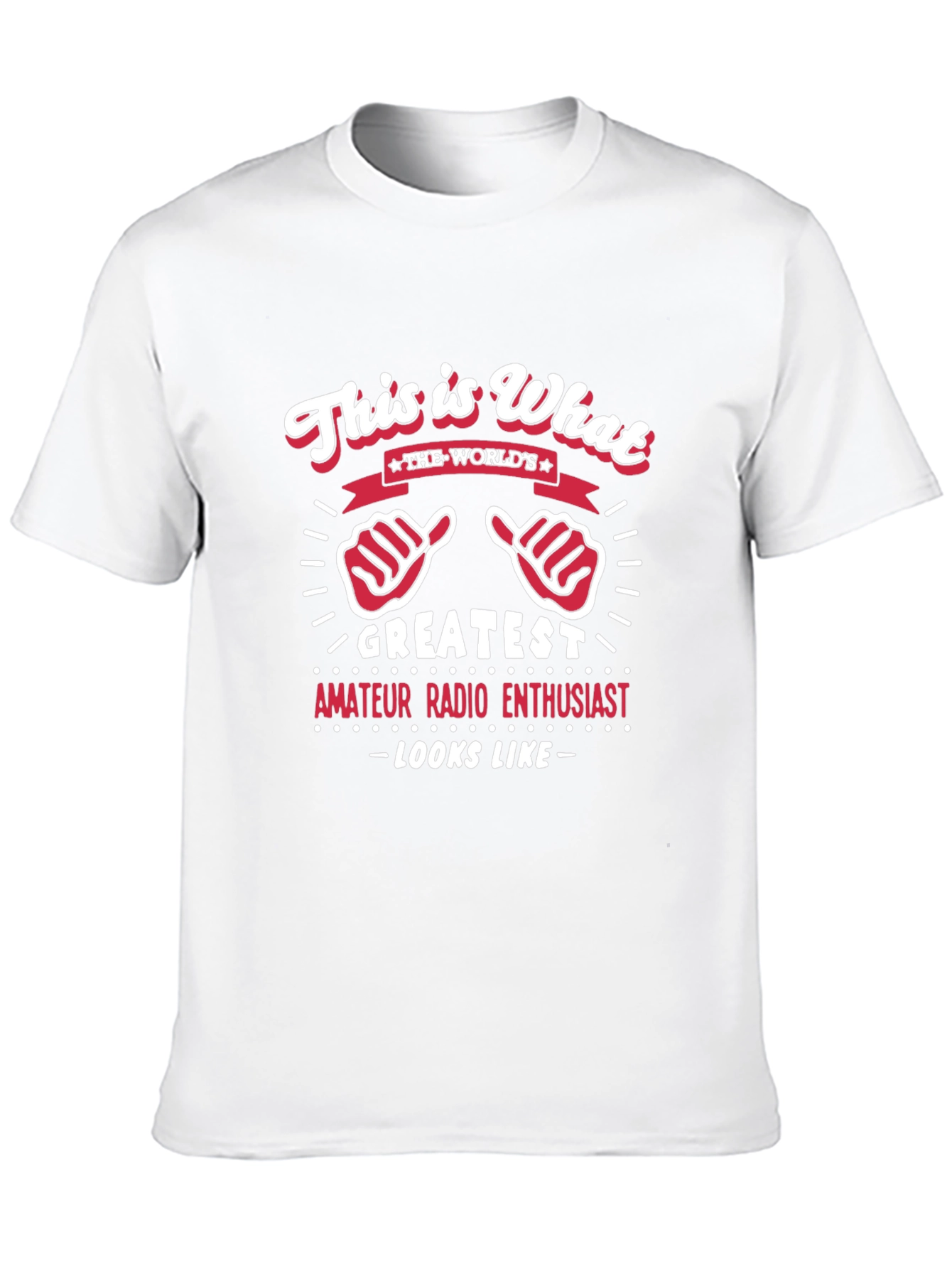 Greatest Amateur Radio Enthusiast Black T-Shirt