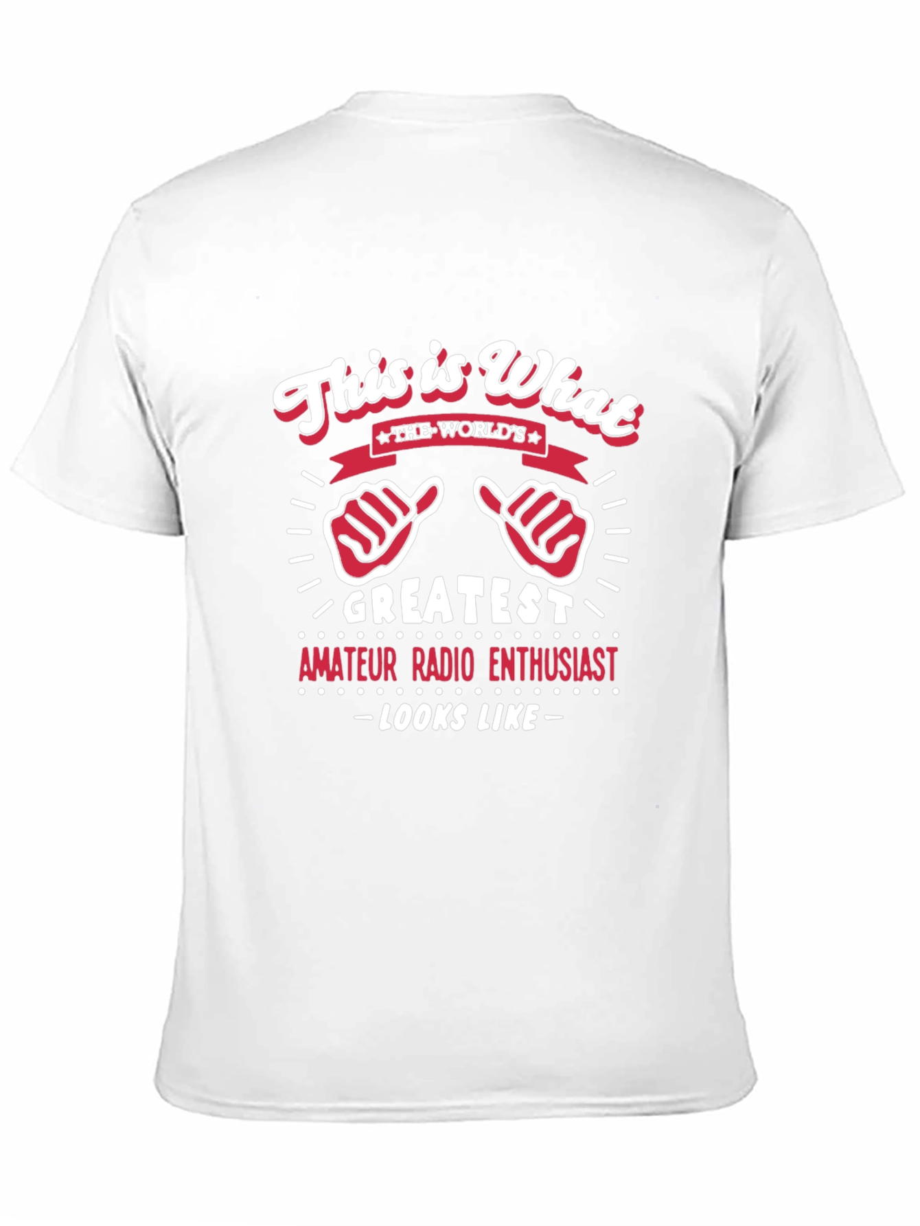 Greatest Amateur Radio Enthusiast Black T-Shirt