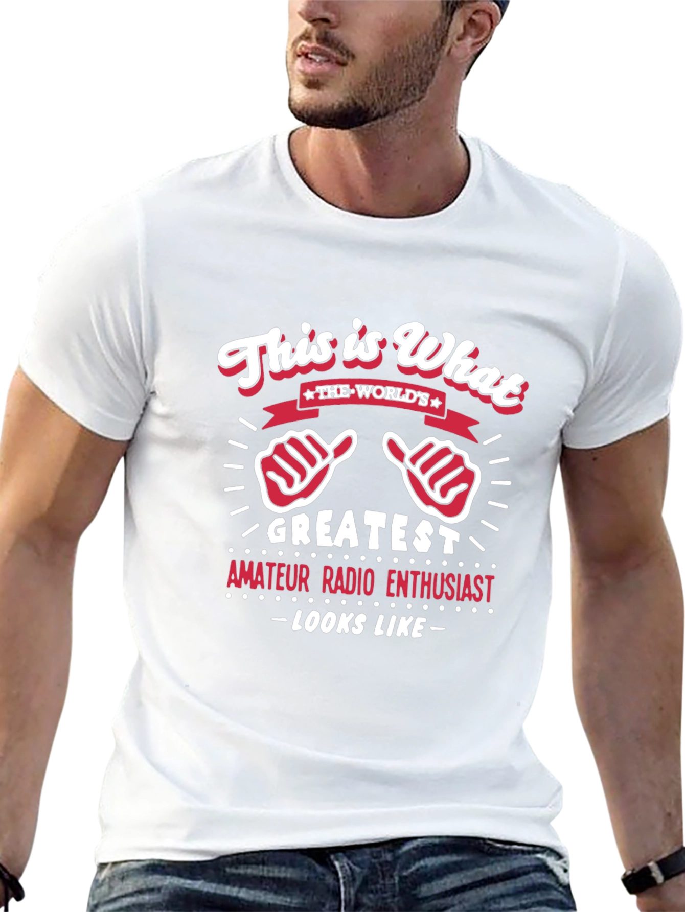 Greatest Amateur Radio Enthusiast Black T-Shirt