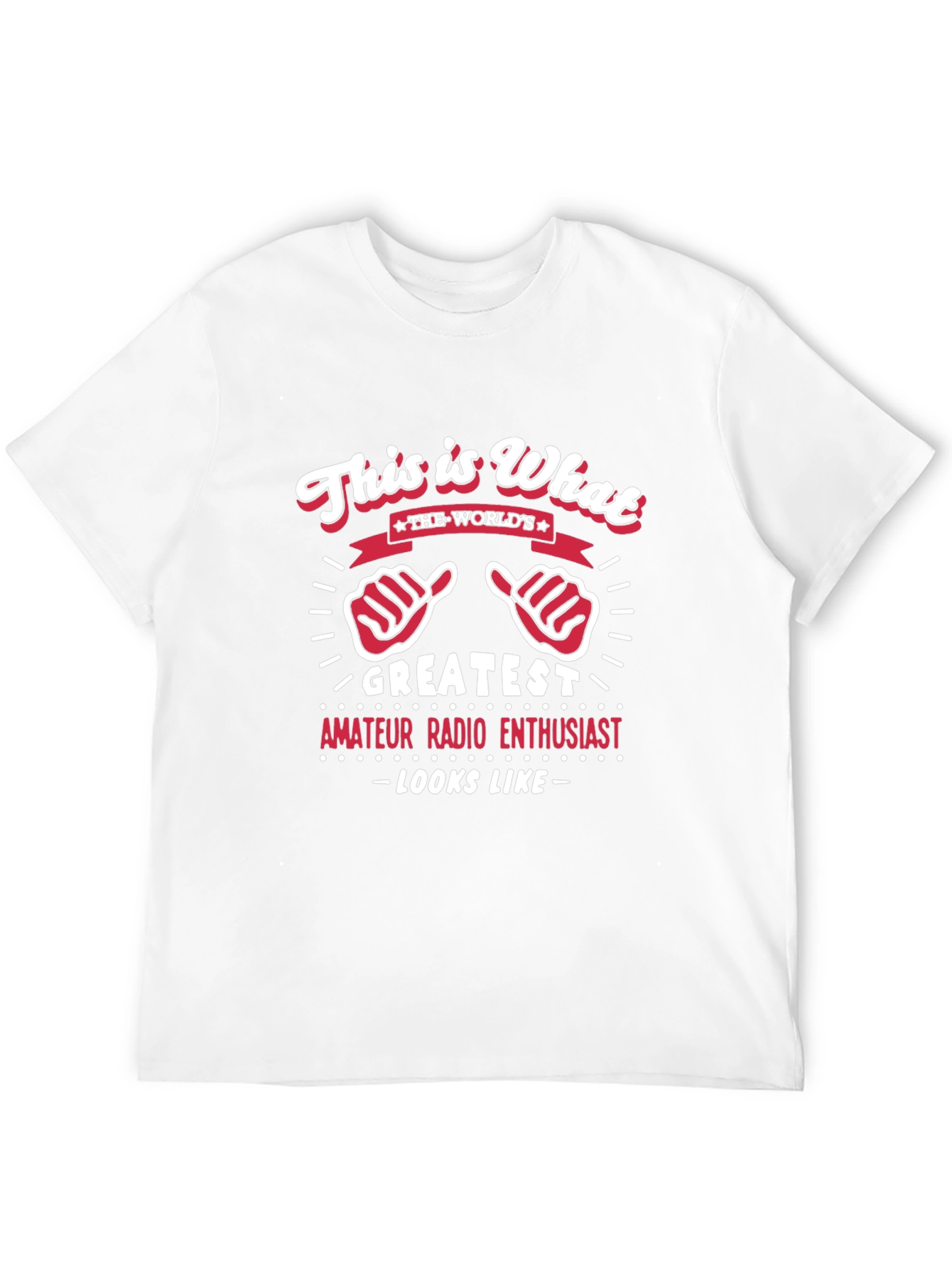 Greatest Amateur Radio Enthusiast Black T-Shirt