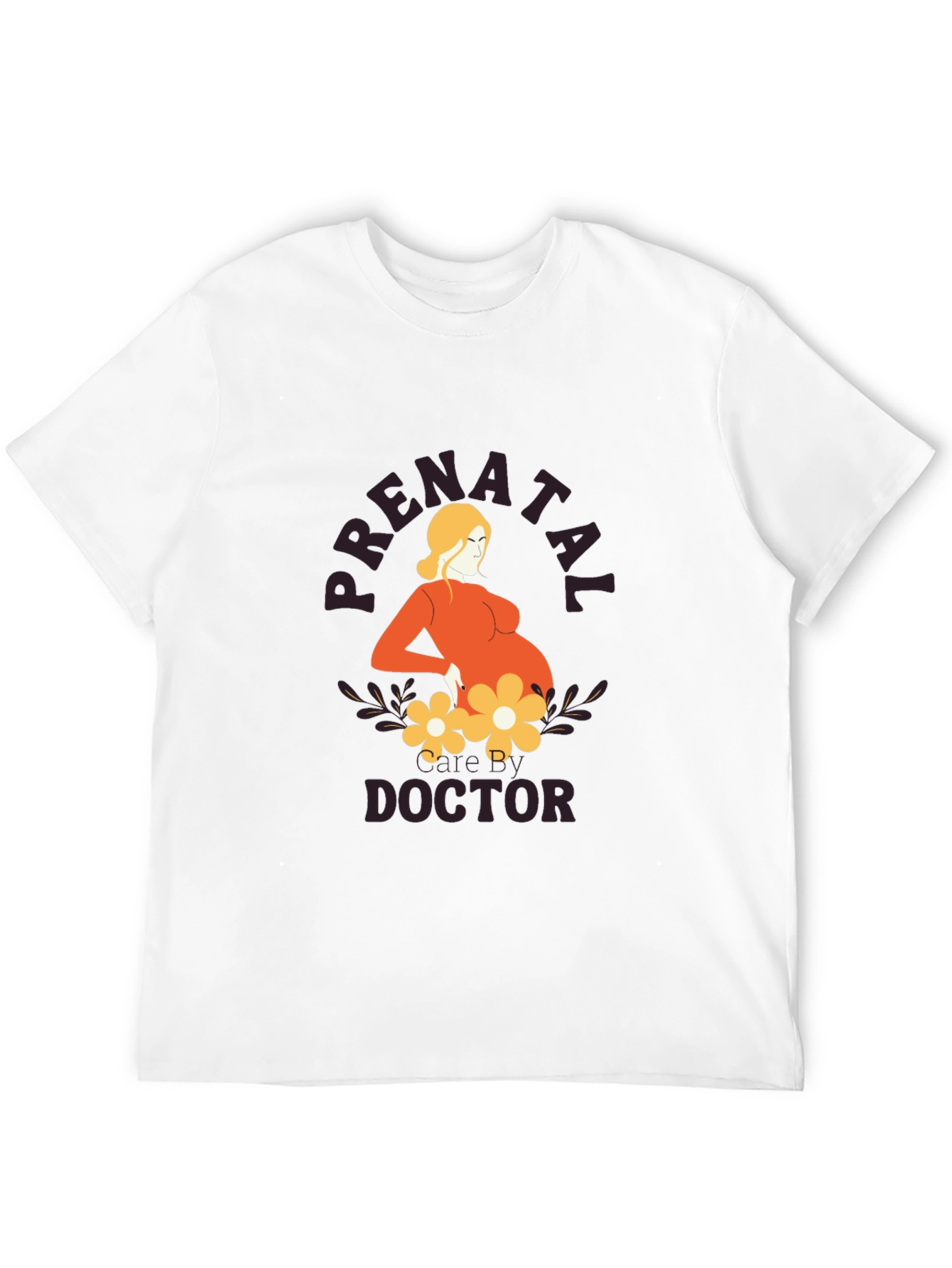 Prenatal Doctor Graphic Tee - Black Unisex T-Shirt