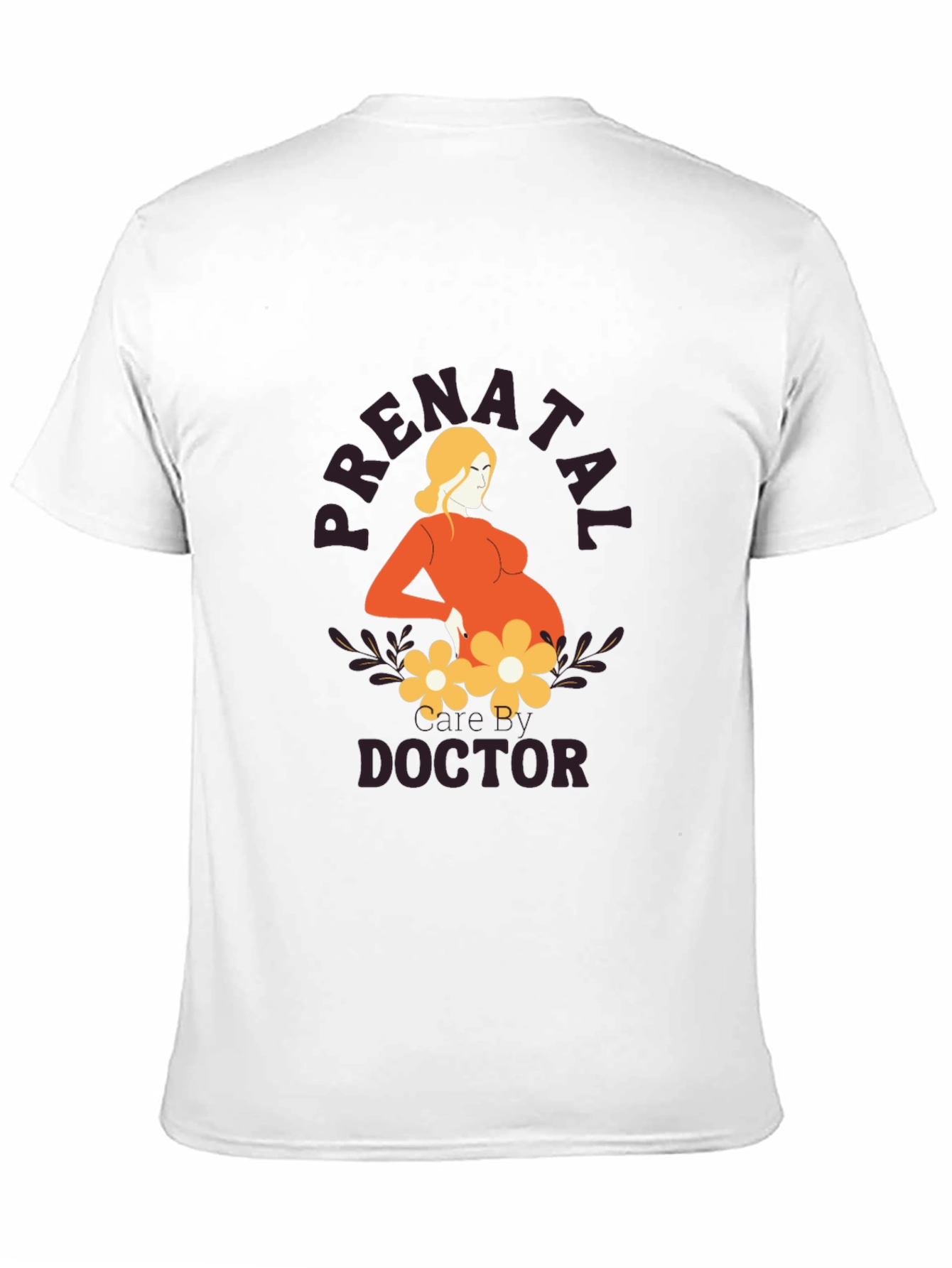 Prenatal Doctor Graphic Tee - Black Unisex T-Shirt