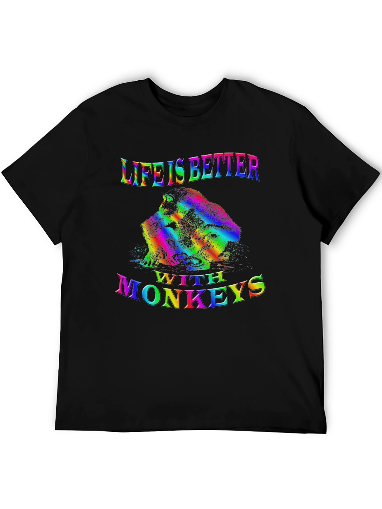 Life is Better with Monkeys Tee