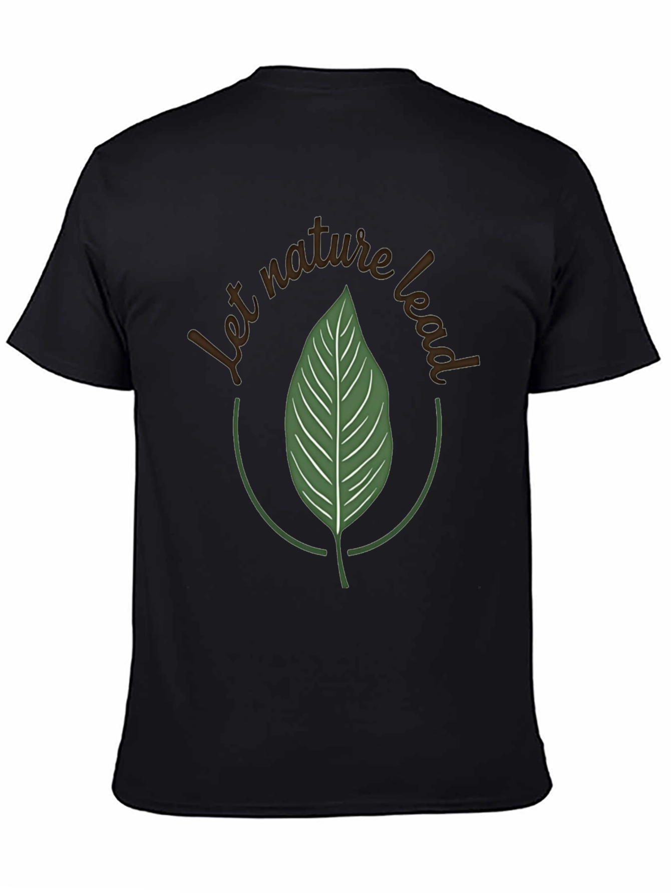 Nature Lead Graphic Tee - Eco-Friendly Design
