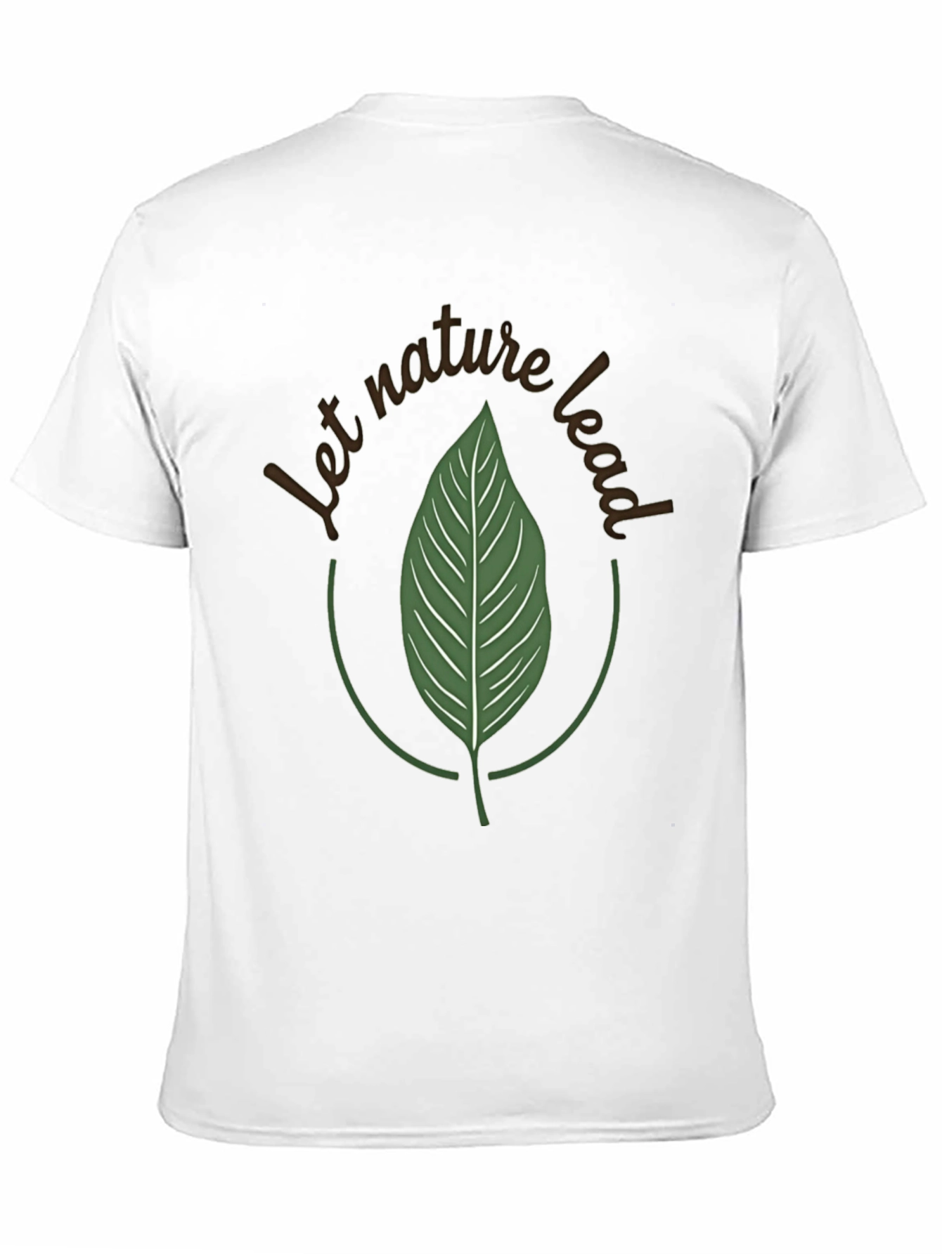 Nature Lead Graphic Tee - Eco-Friendly Design
