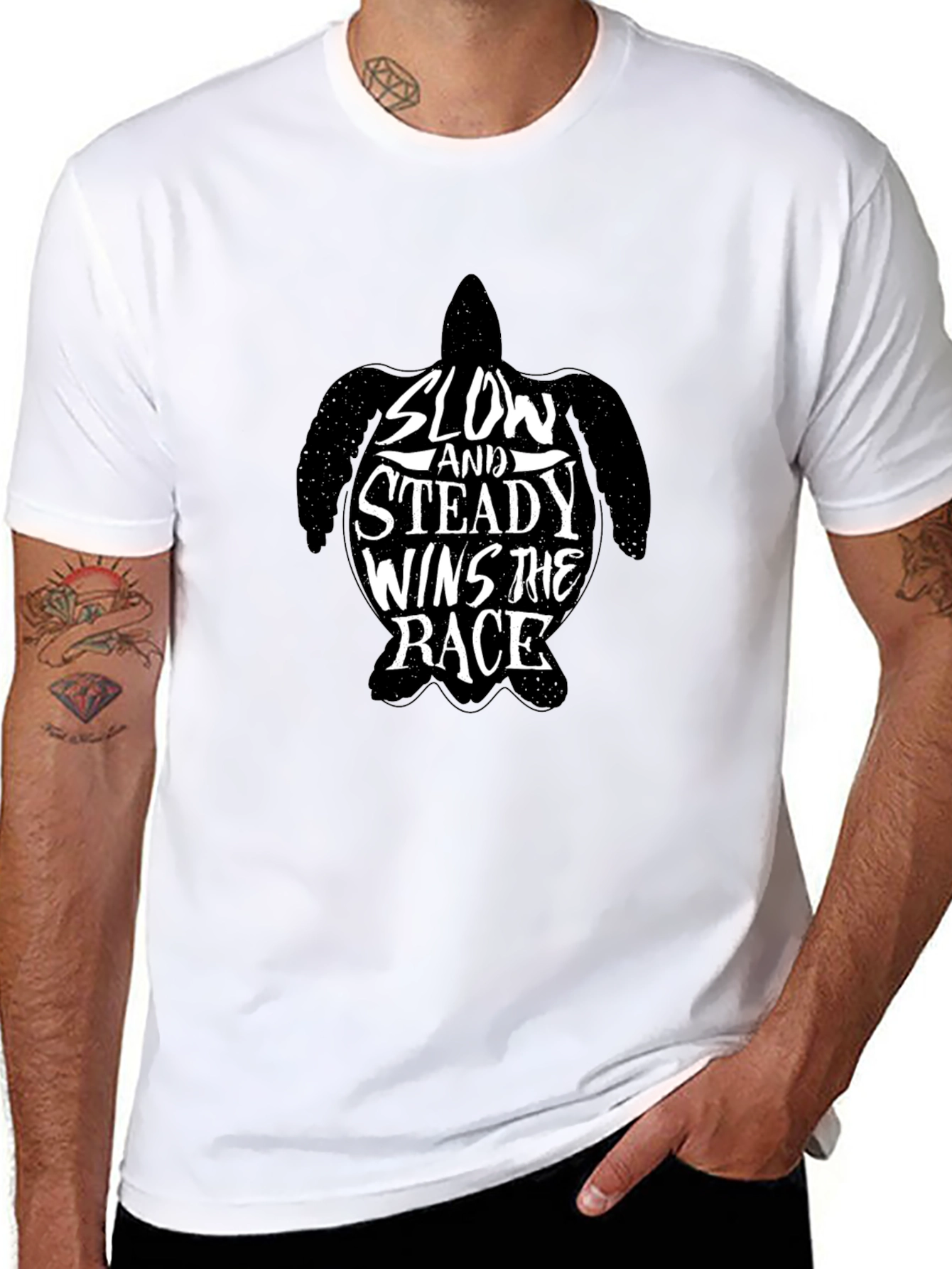 Slow and Steady Wins the Race Turtle T-Shirt