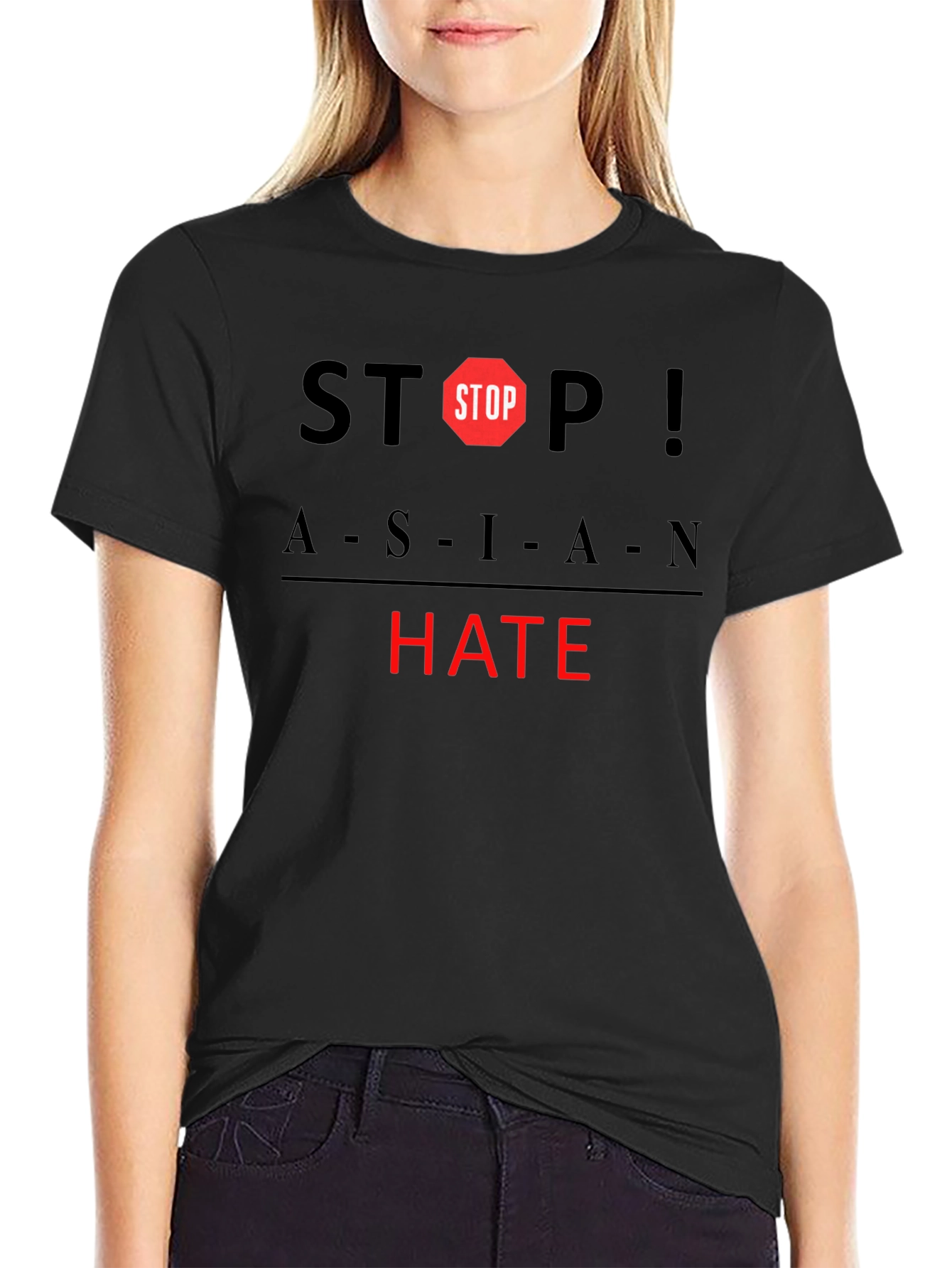 Stop Asian Hate T-Shirt Protest Awareness