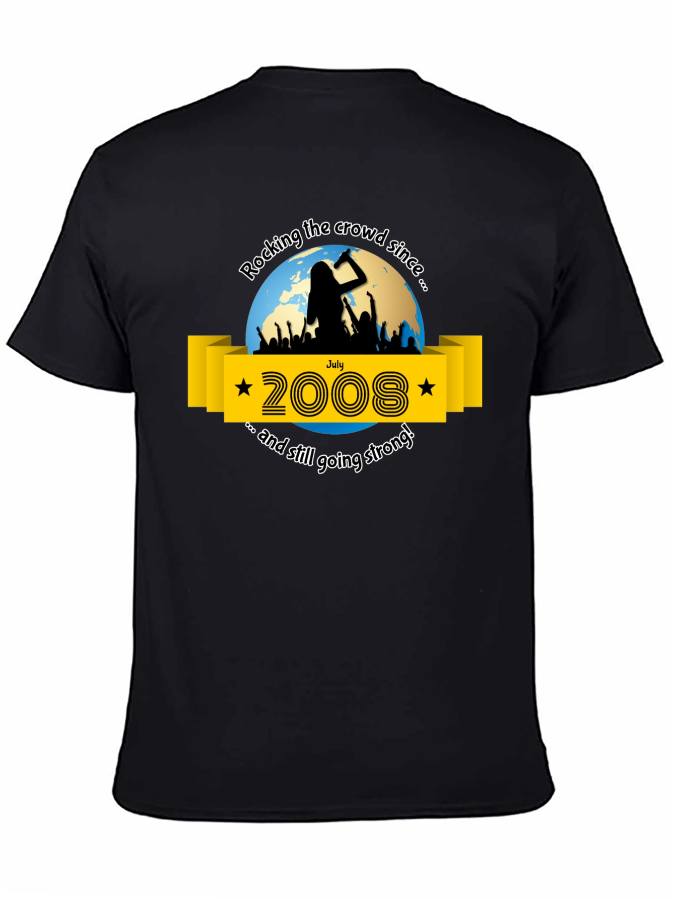 Rocking Since 2008 Anniversary Tee