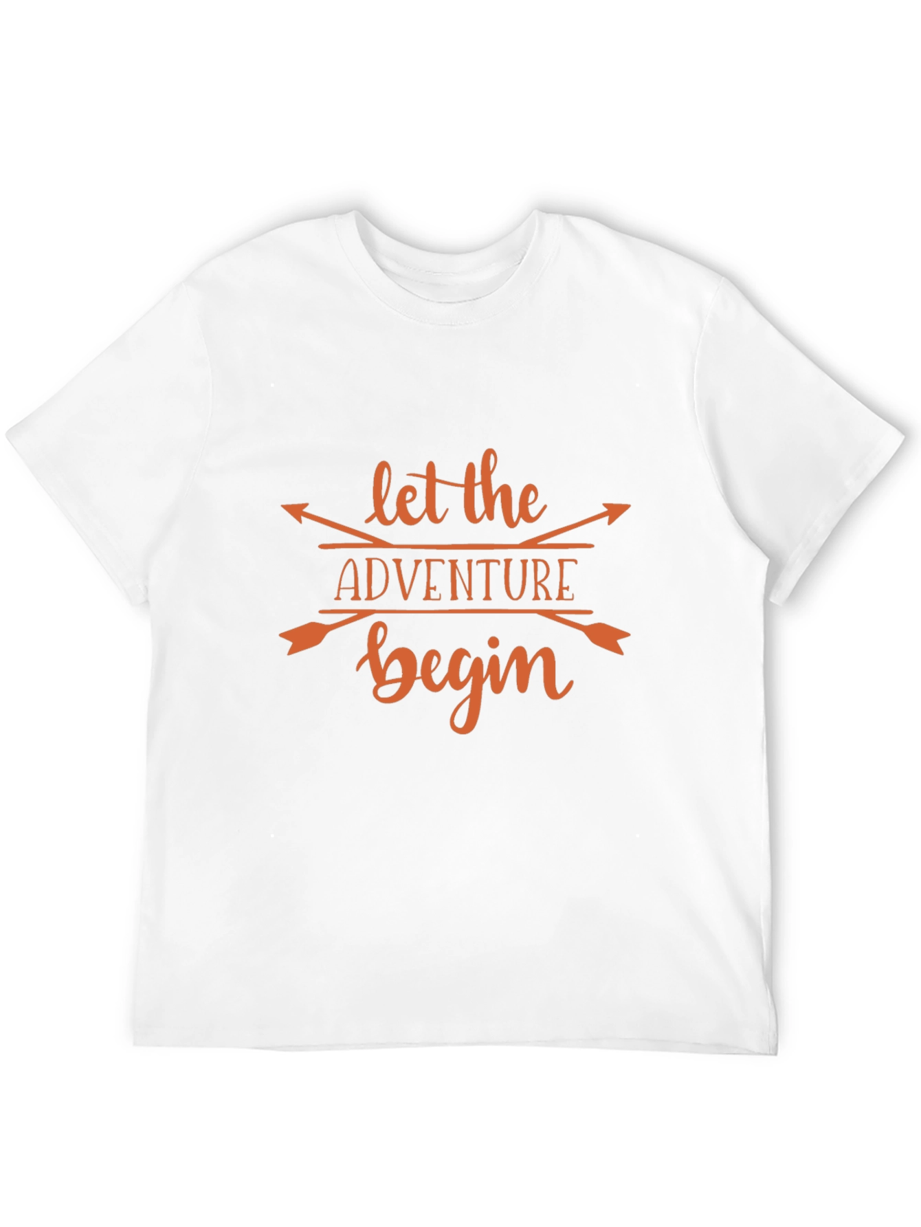 Adventure Begins Graphic Tee - Black