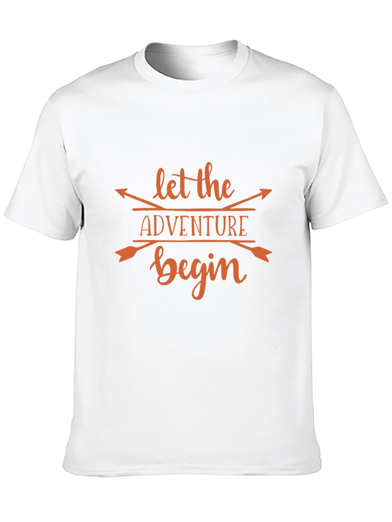 Adventure Begins Graphic Tee - Black
