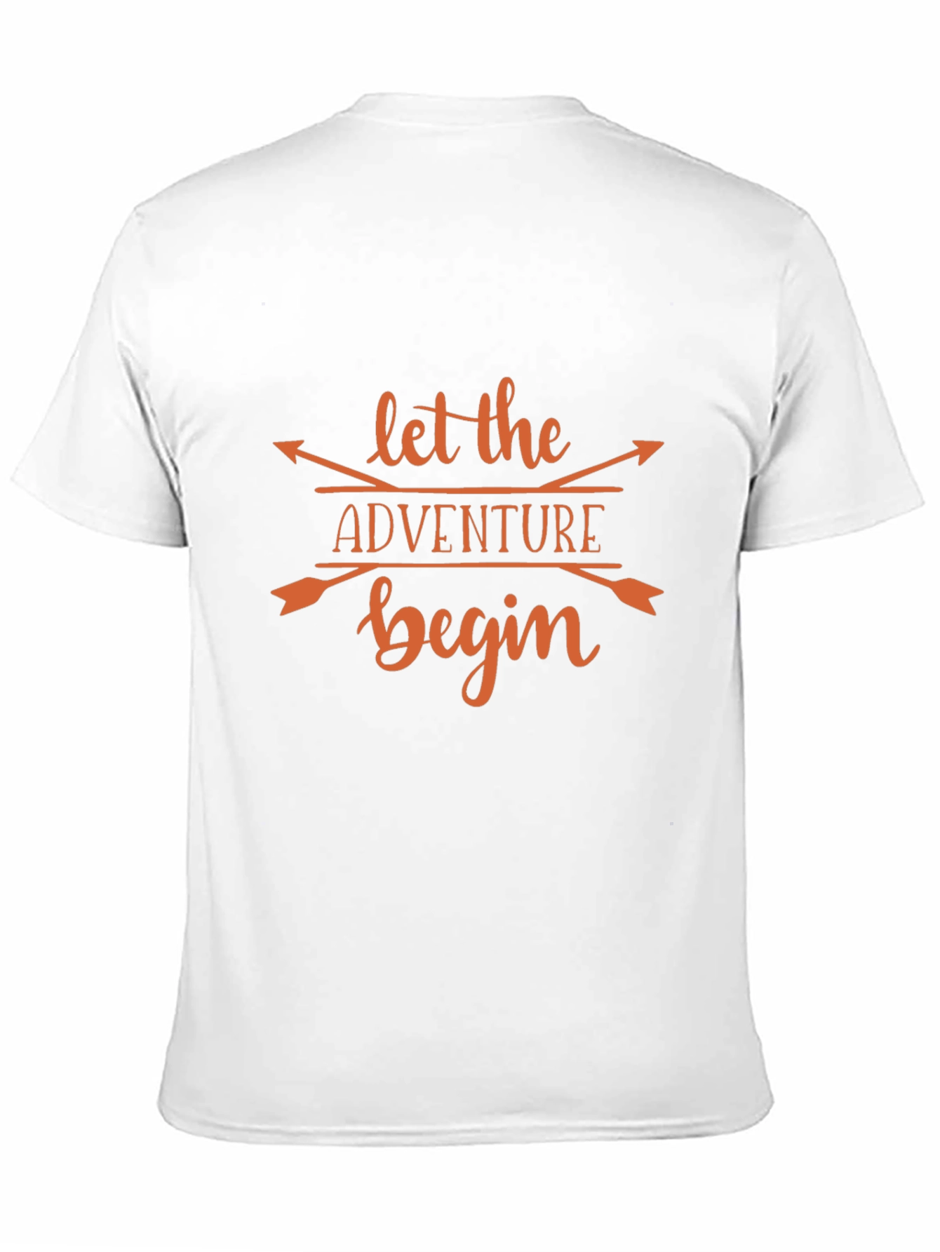 Adventure Begins Graphic Tee - Black