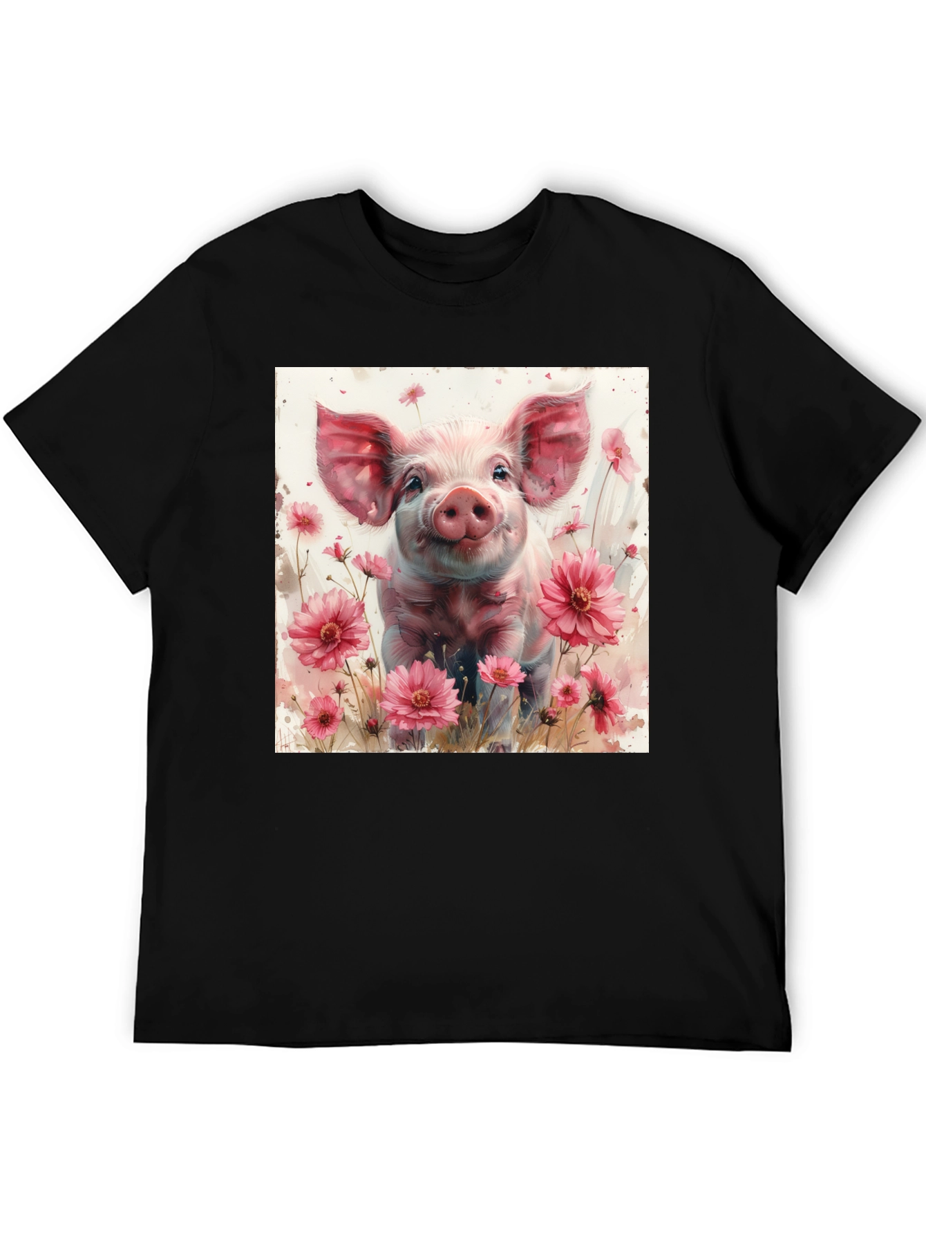 Piglet Floral T-Shirt