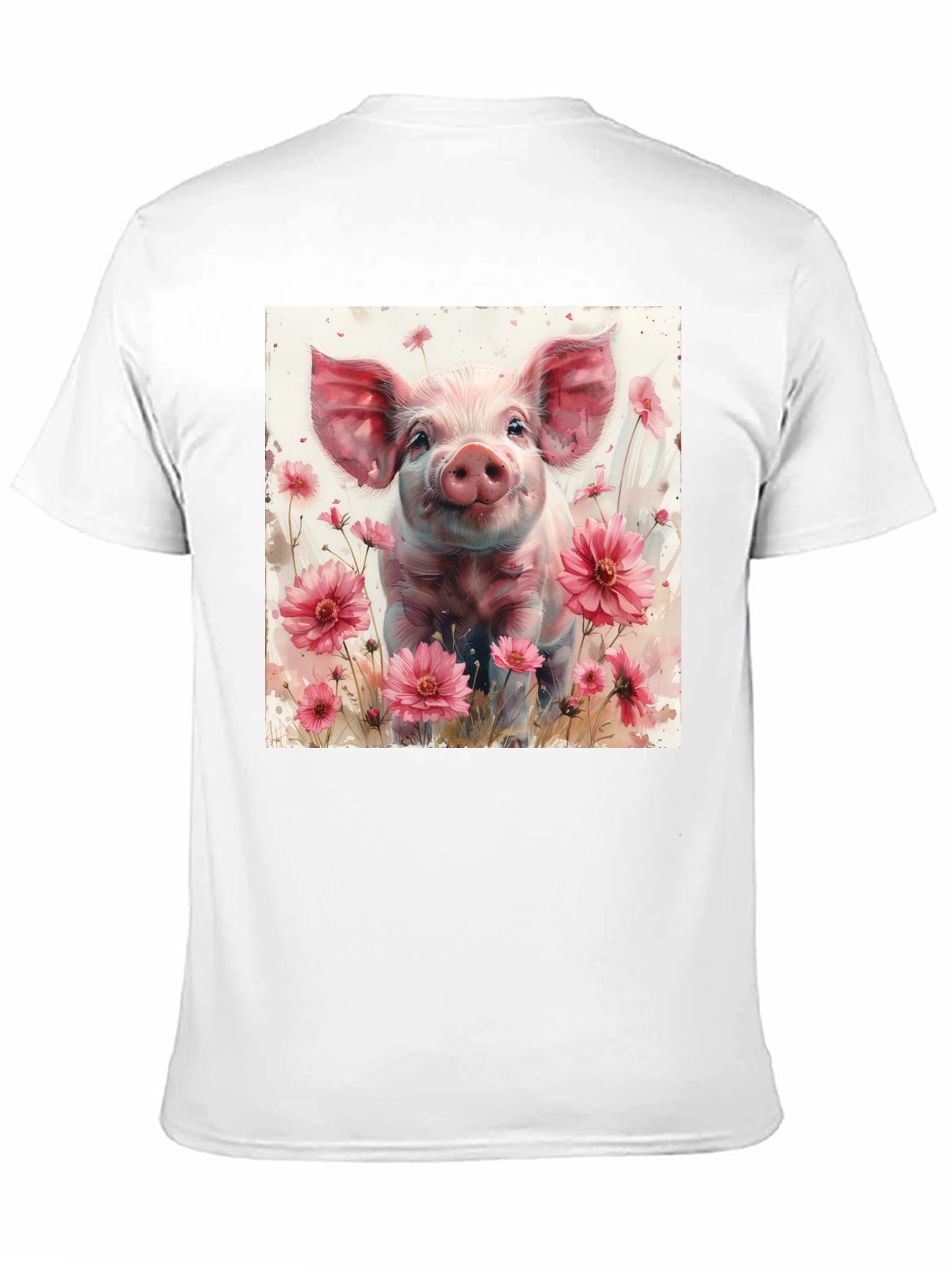 Piglet Floral T-Shirt
