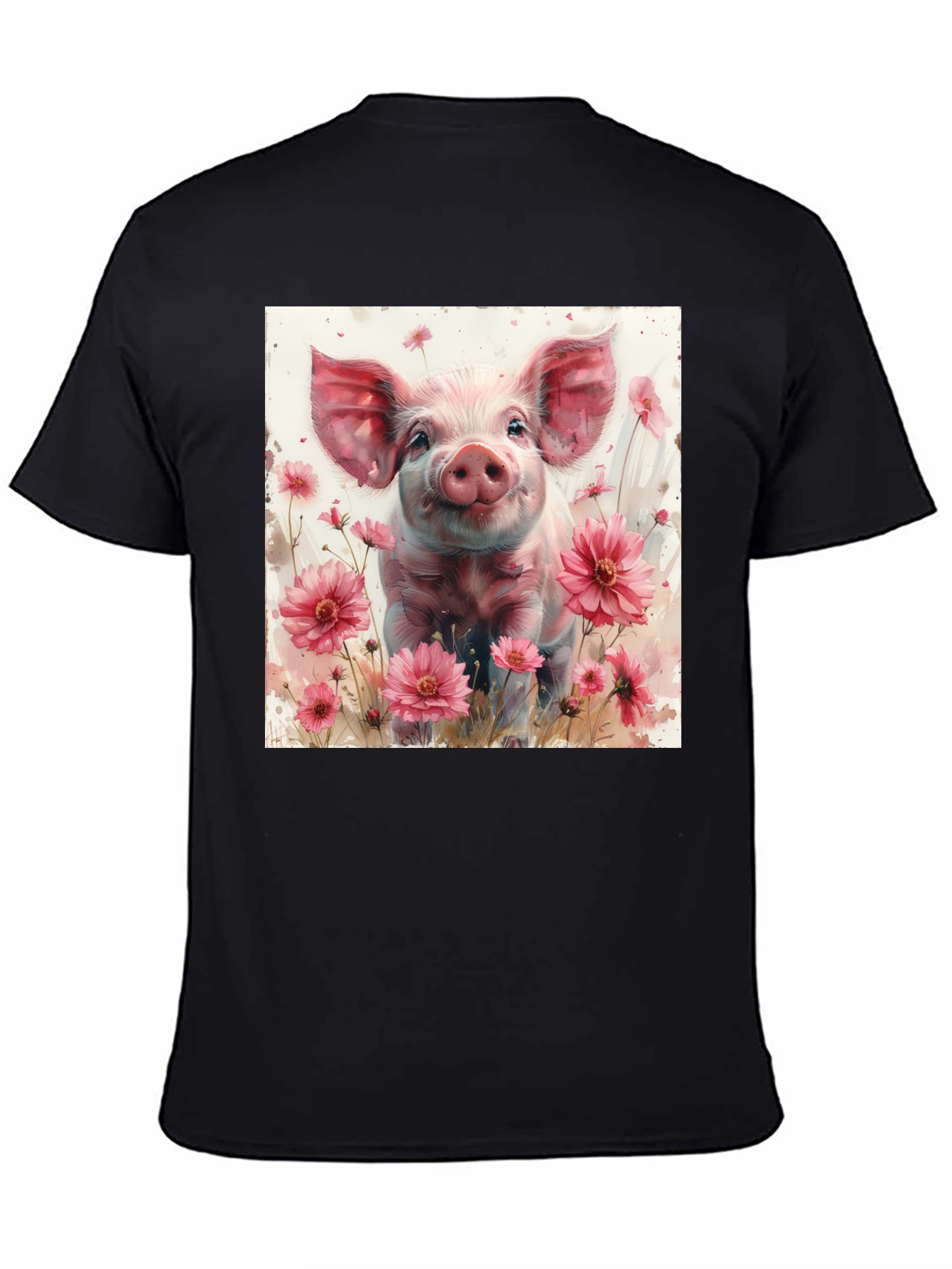 Piglet Floral T-Shirt