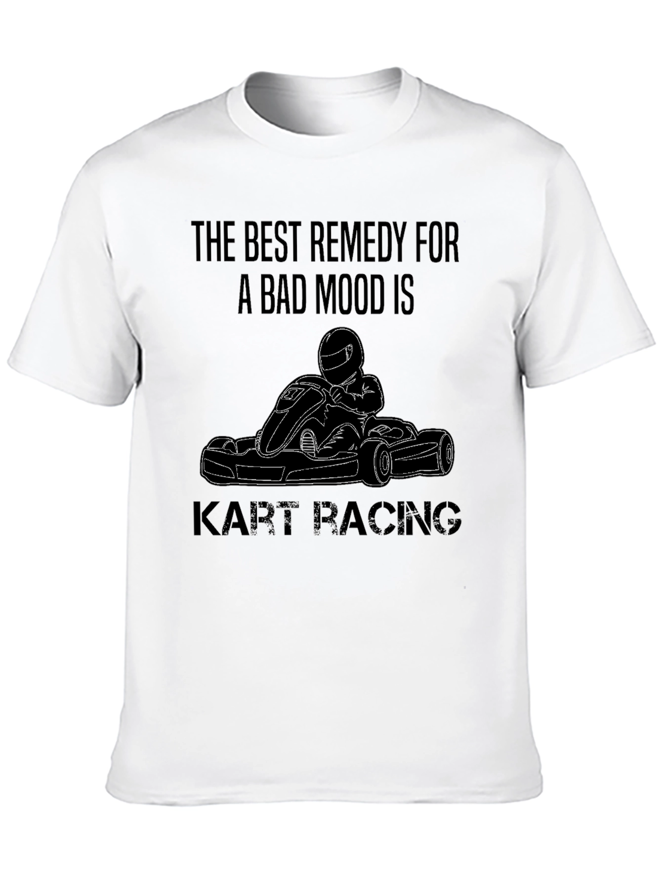 Kart Racing Remedy Black T-Shirt