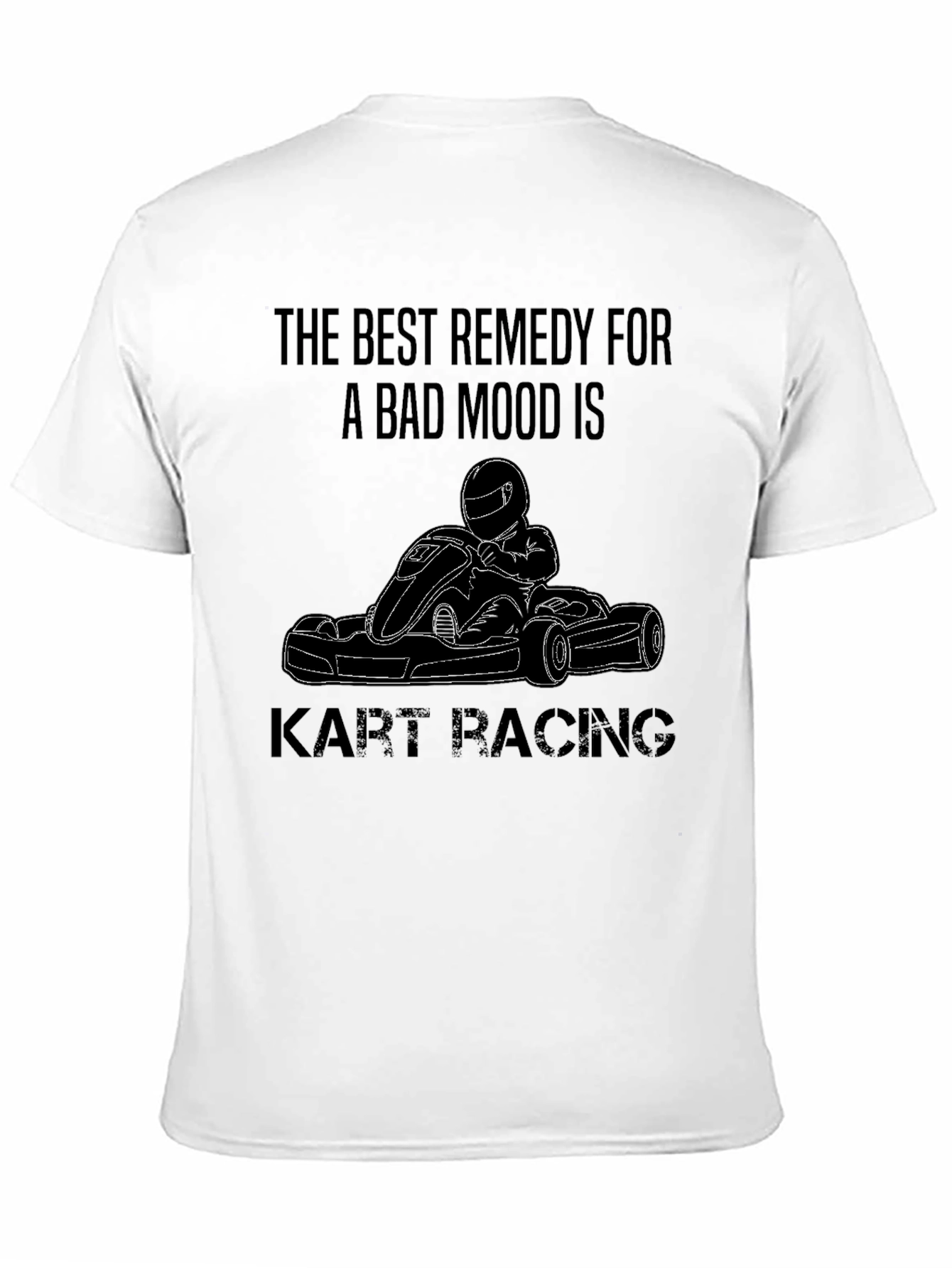 Kart Racing Remedy Black T-Shirt