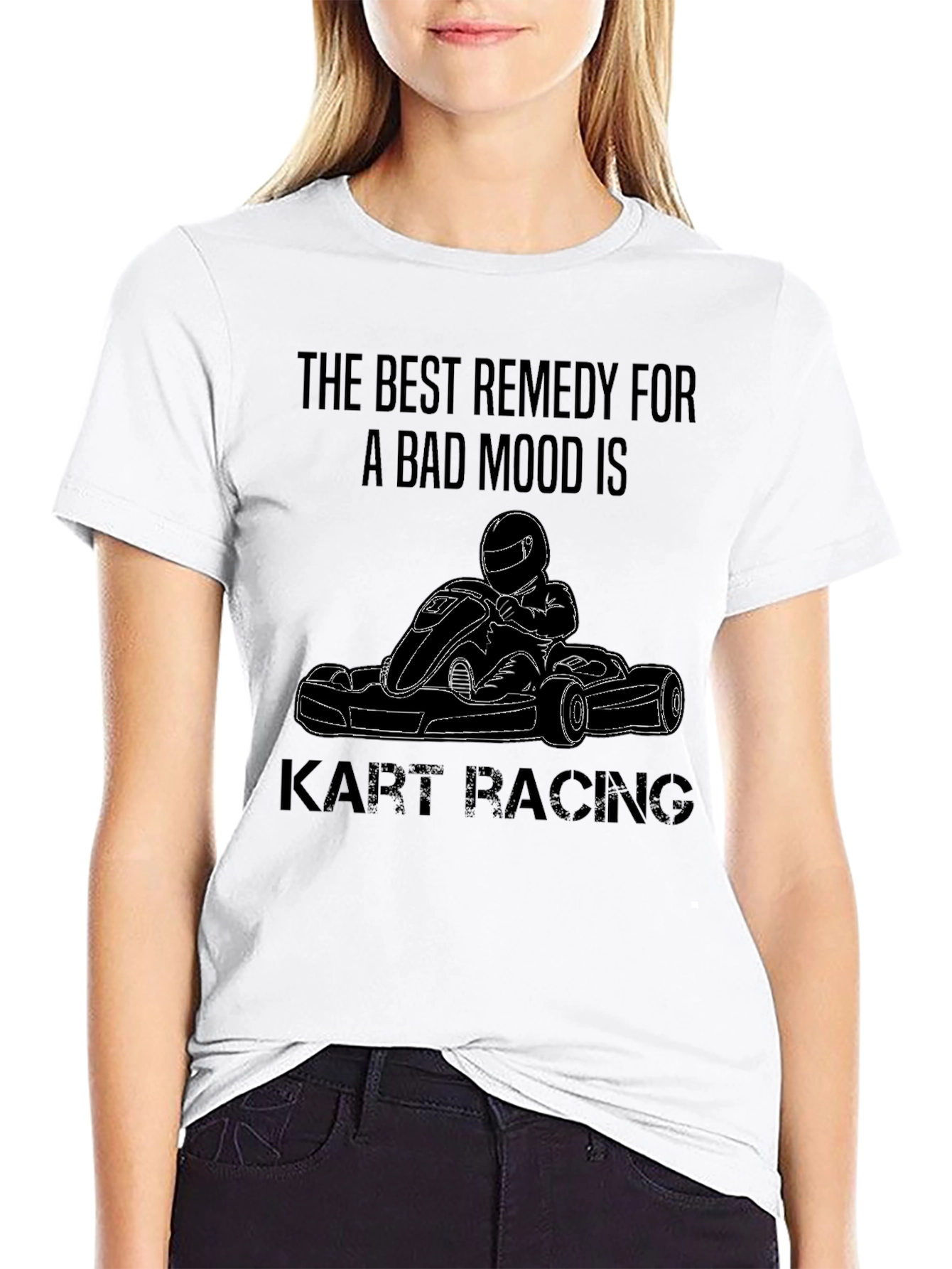 Kart Racing Remedy Black T-Shirt