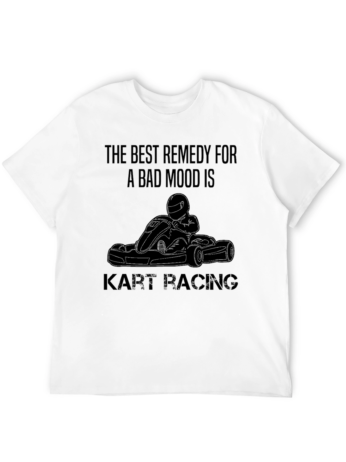 Kart Racing Remedy Black T-Shirt