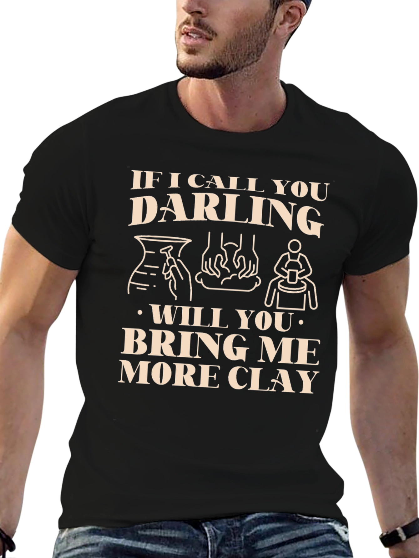 Ceramic Art Humor T-Shirt - Clay Lovers Tee