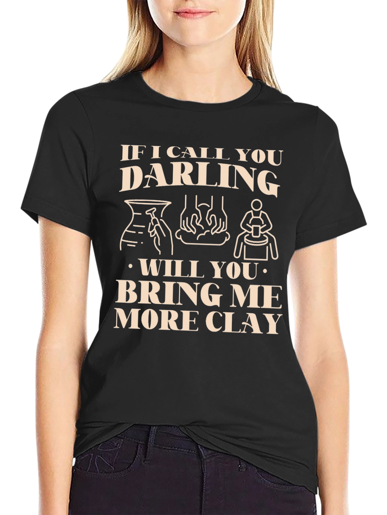 Ceramic Art Humor T-Shirt - Clay Lovers Tee