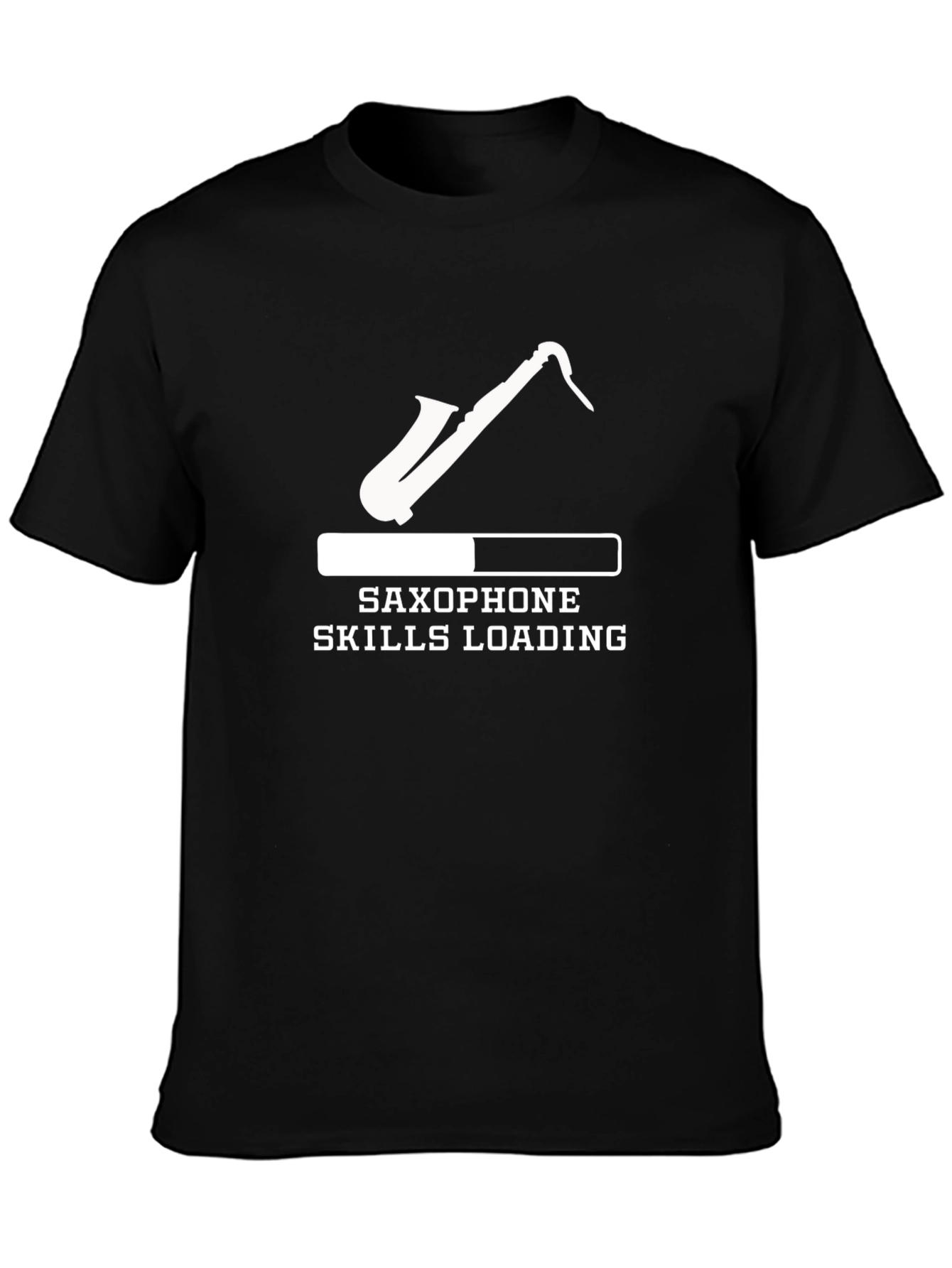 Saxophone Skills Loading T-Shirt - Musician Tee