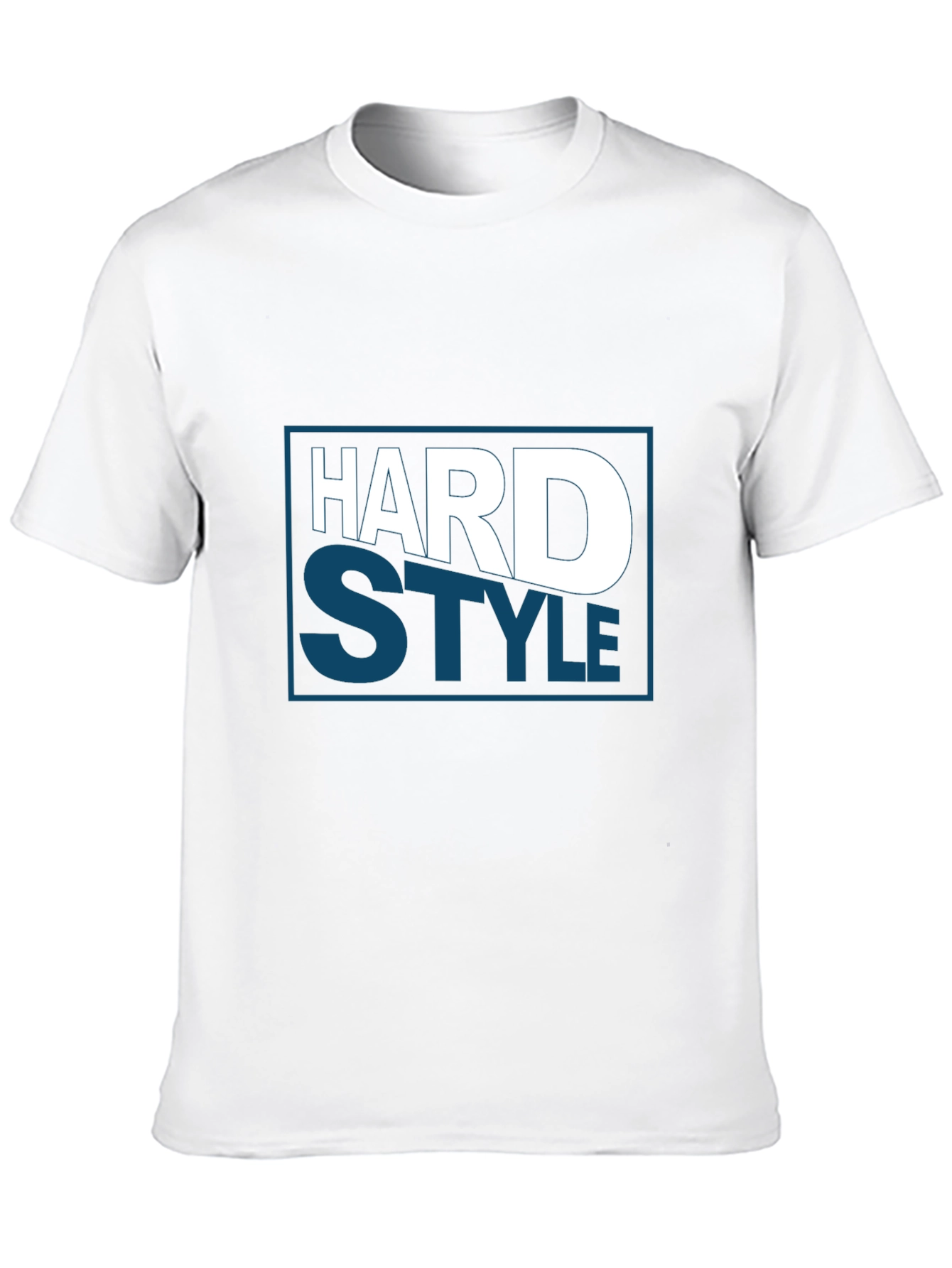 Hard Style Graphic Tee - Bold Black T-Shirt