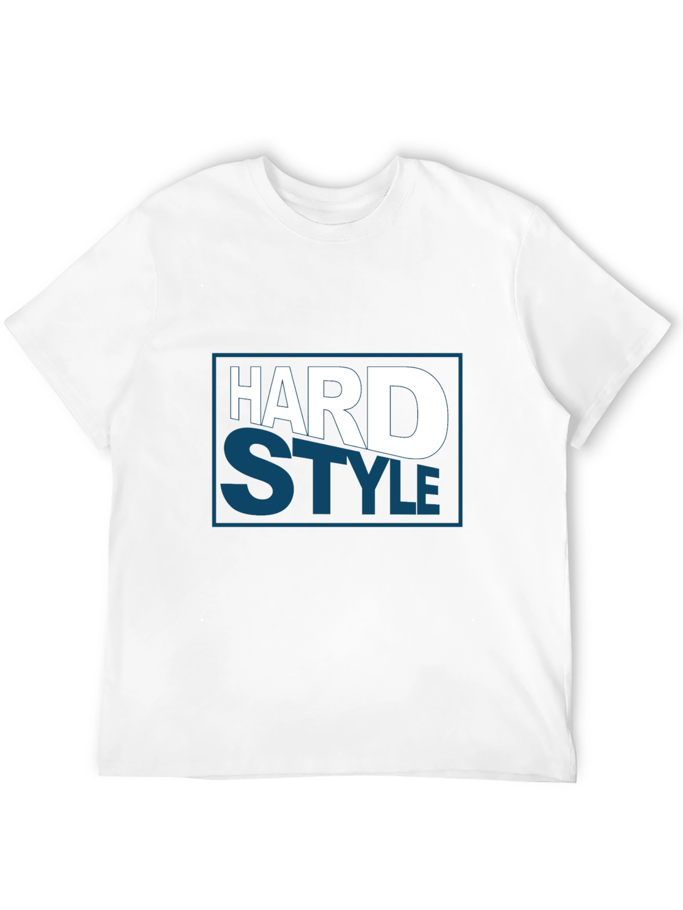 Hard Style Graphic Tee - Bold Black T-Shirt
