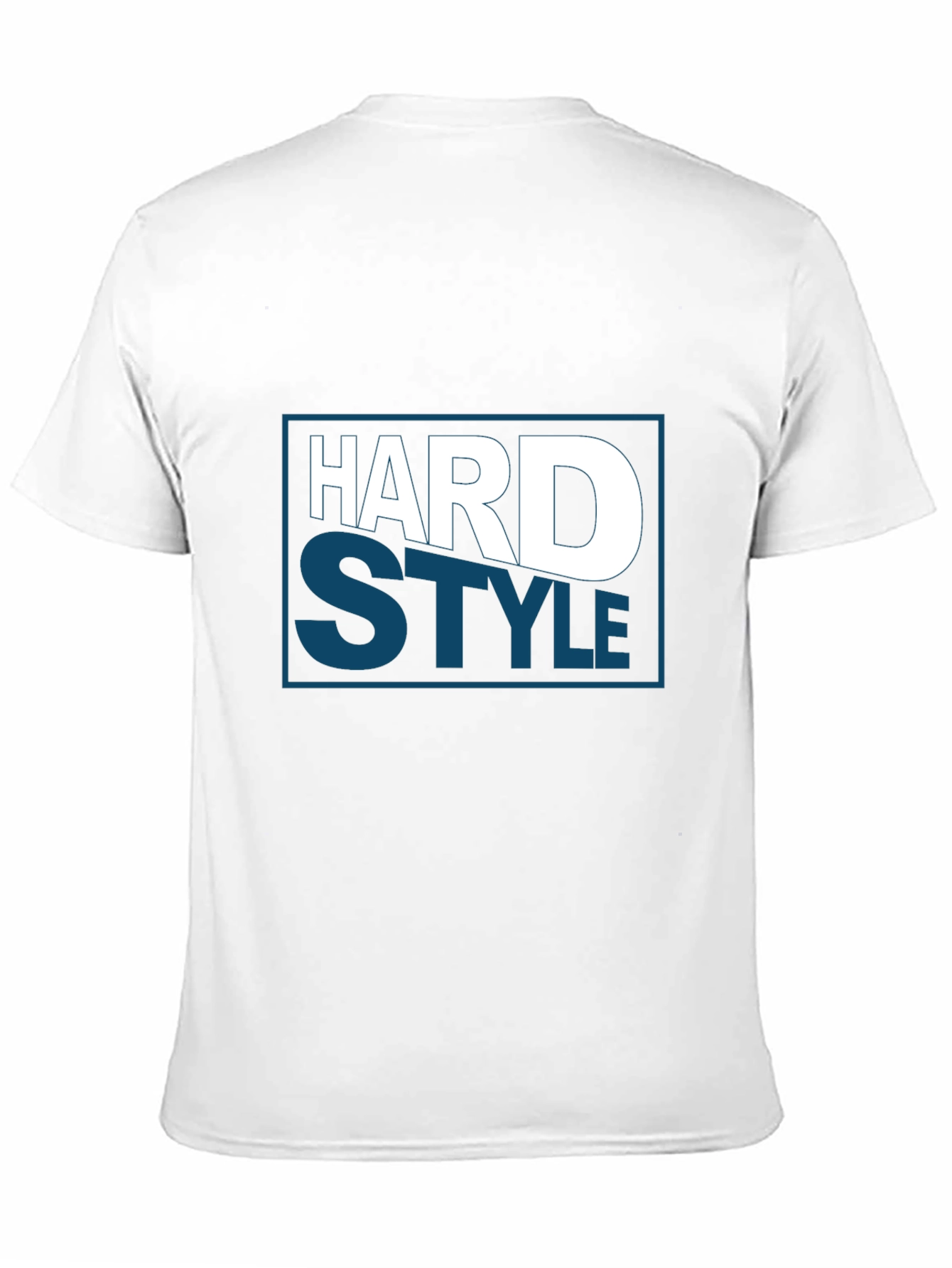 Hard Style Graphic Tee - Bold Black T-Shirt