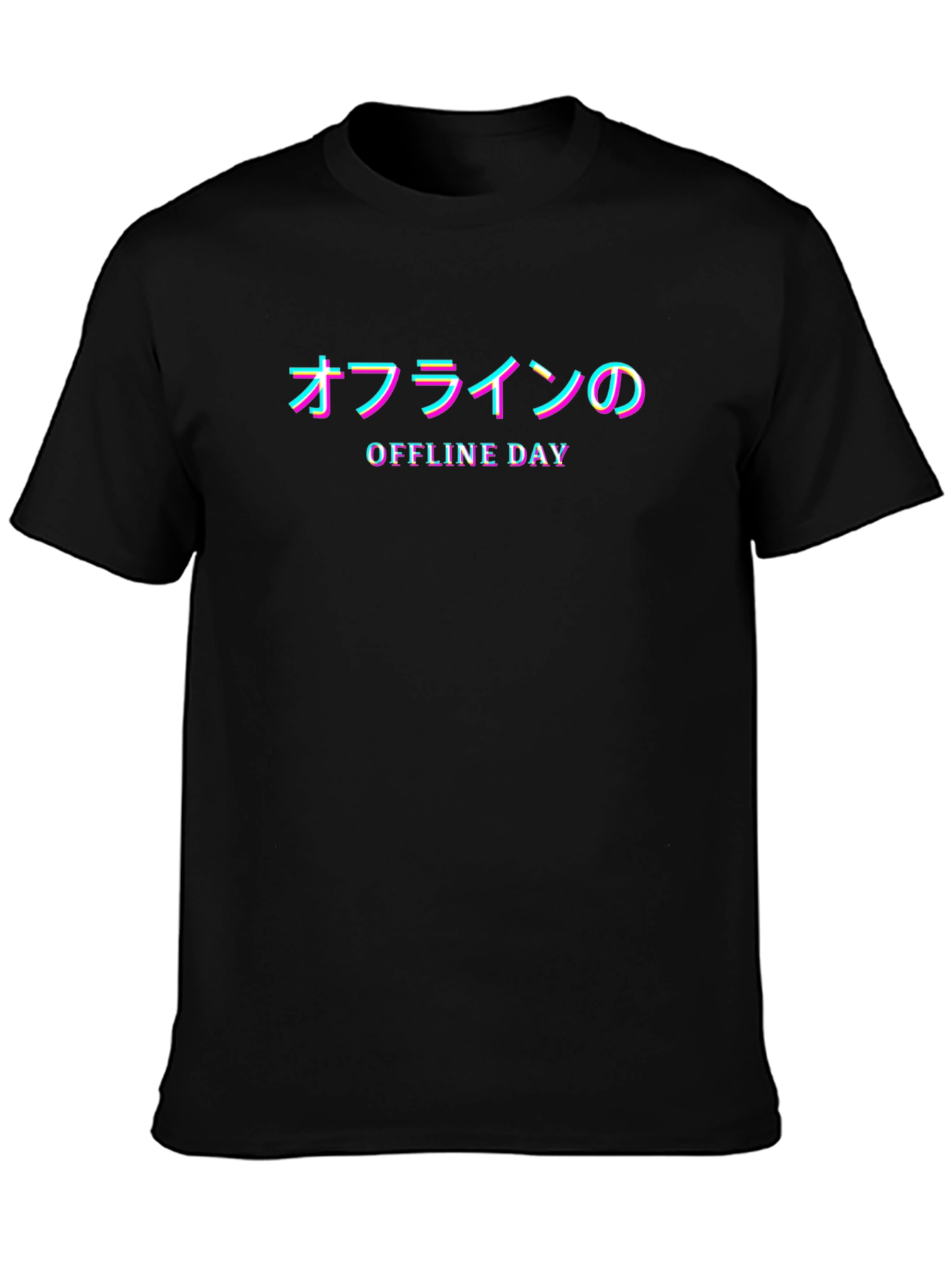 Offline Day T-Shirt - Vaporwave Aesthetic