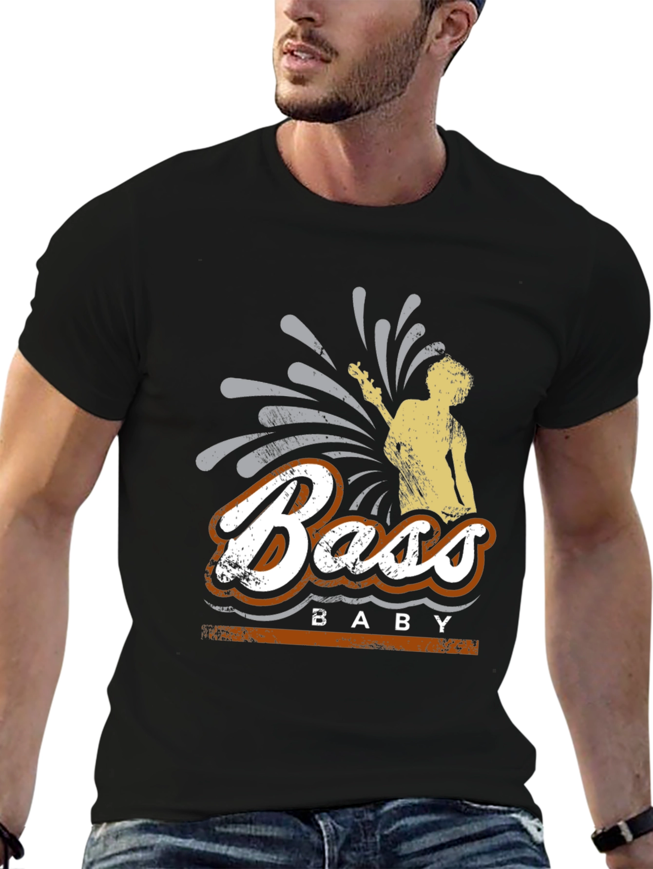 Bass Baby Graphic T-Shirt - Music Lover Tee