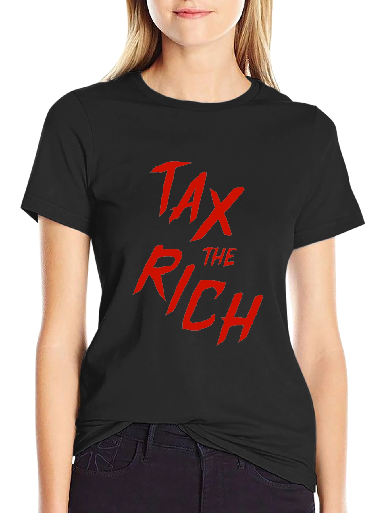 Tax the Rich Graphic T-Shirt - Bold Statement Tee