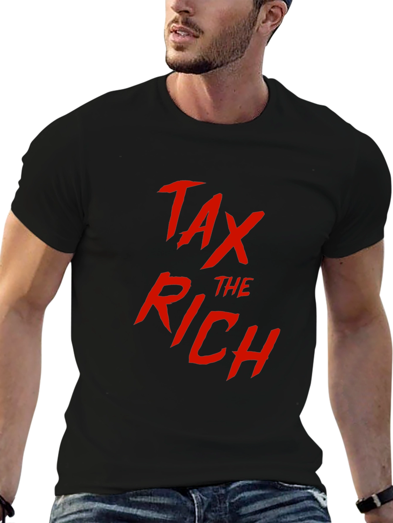 Tax the Rich Graphic T-Shirt - Bold Statement Tee
