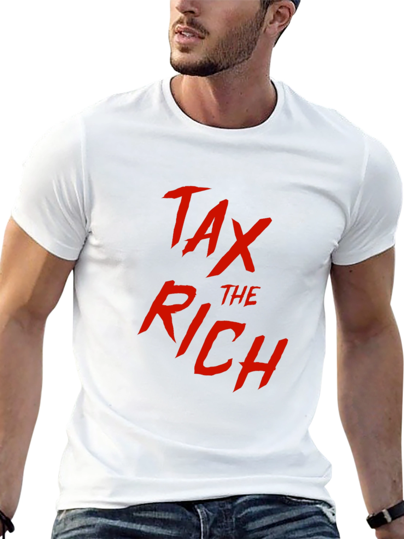 Tax the Rich Graphic T-Shirt - Bold Statement Tee