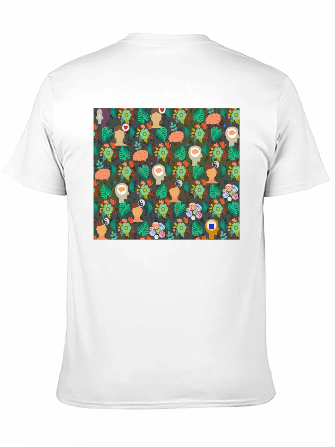 Mindful Pattern T-Shirt - Express Your Inner Peace