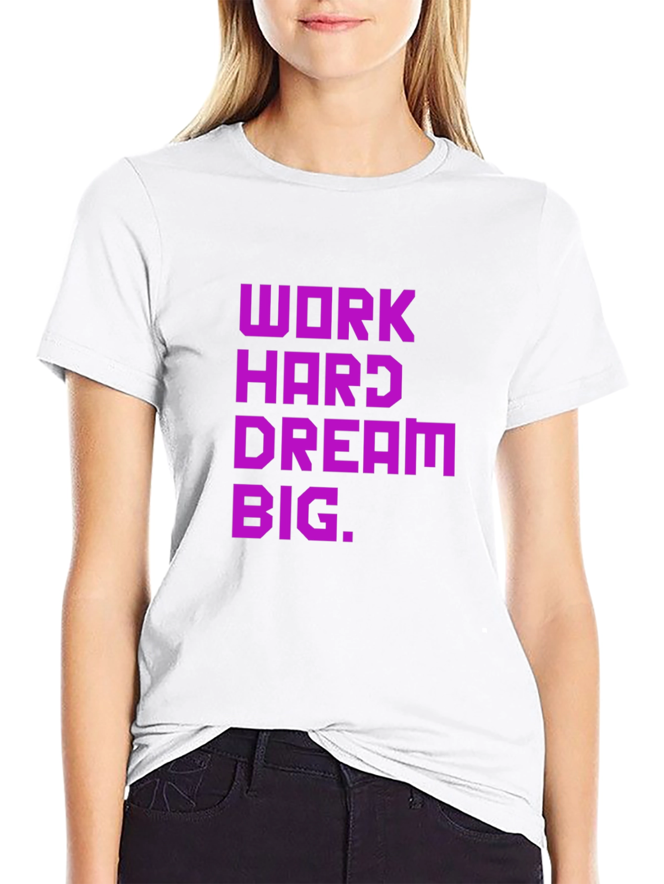 Work Hard Dream Big Graphic Tee