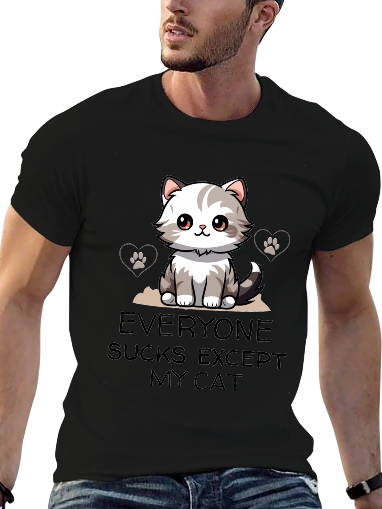 Everyone Sucks Except My Cat T-Shirt