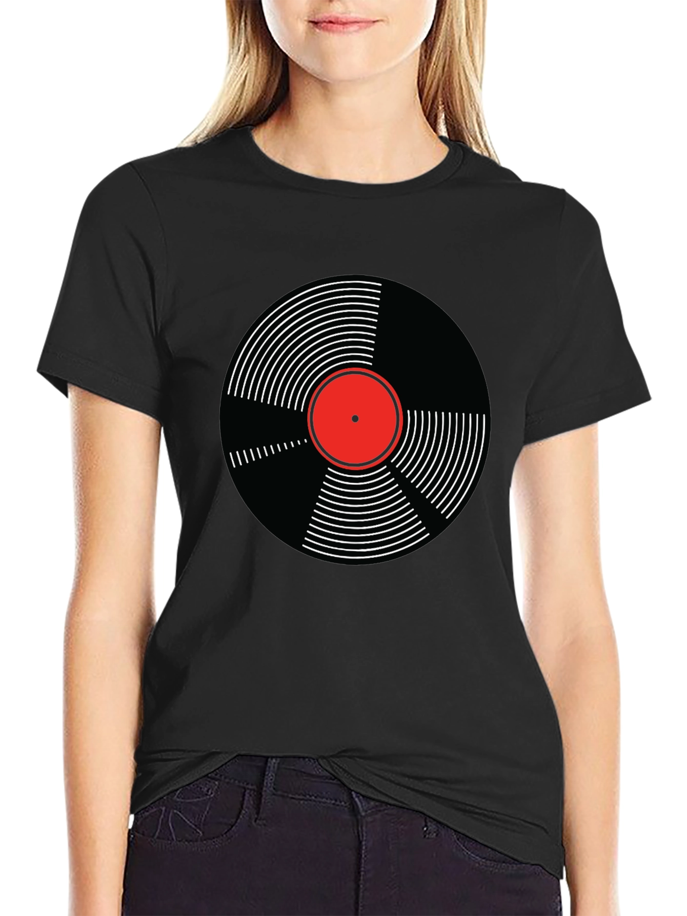 Vinyl Record Graphic T-Shirt