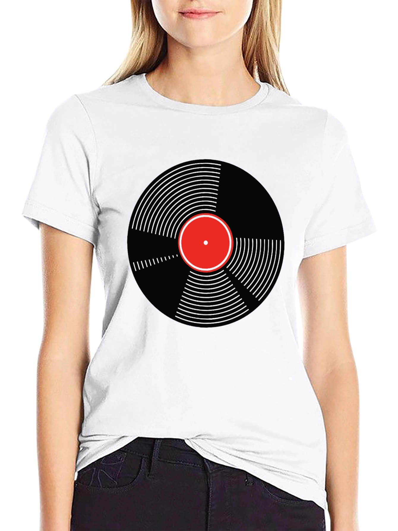 Vinyl Record Graphic T-Shirt
