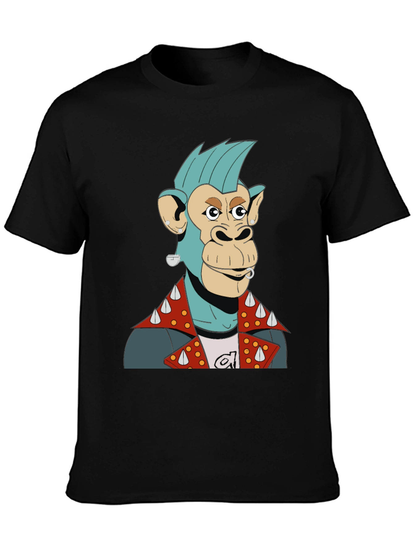 Punk Ape Graphic Tee - Cool & Unique Design
